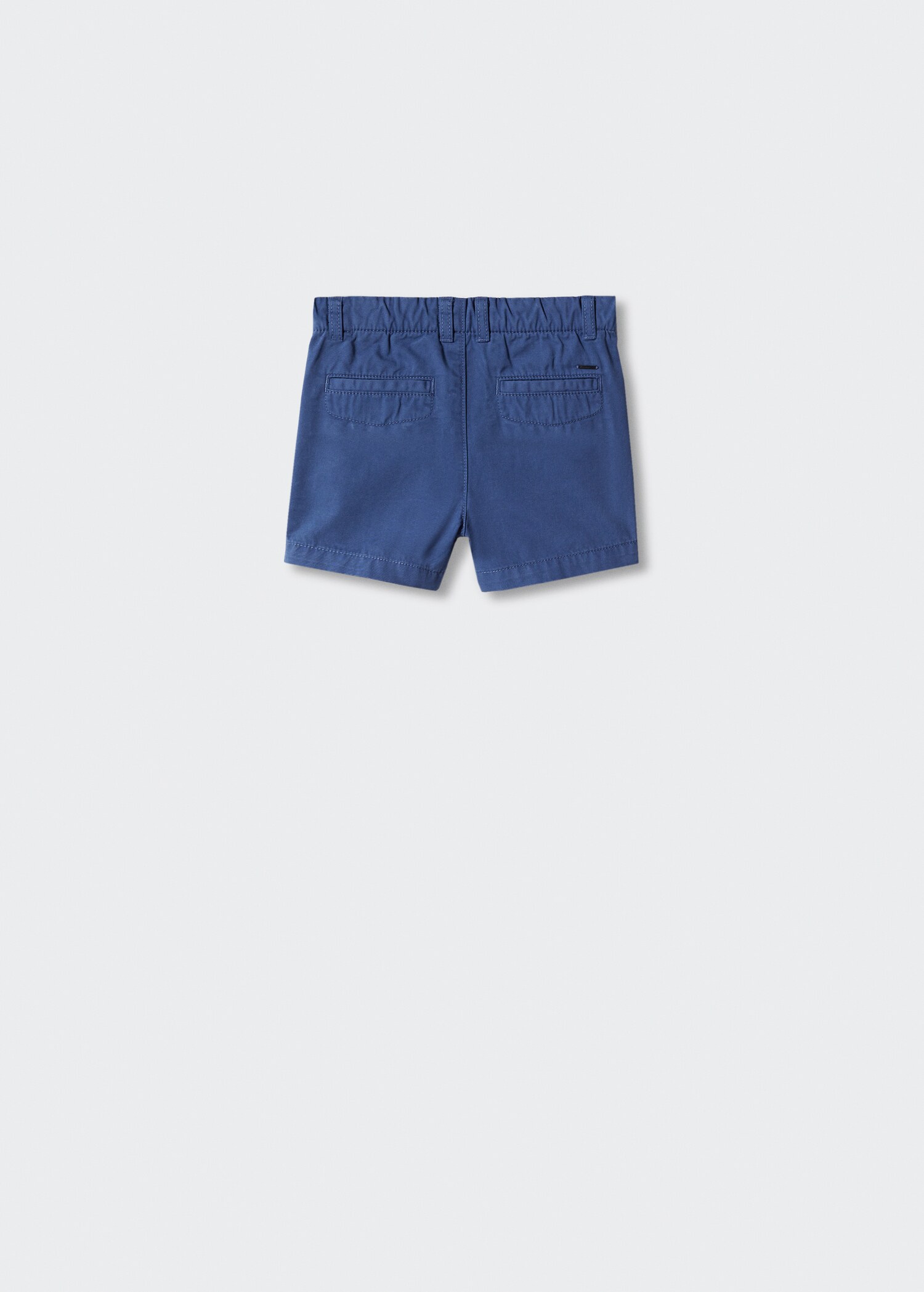 Baumwoll-Bermudashorts - Rückseite des Artikels