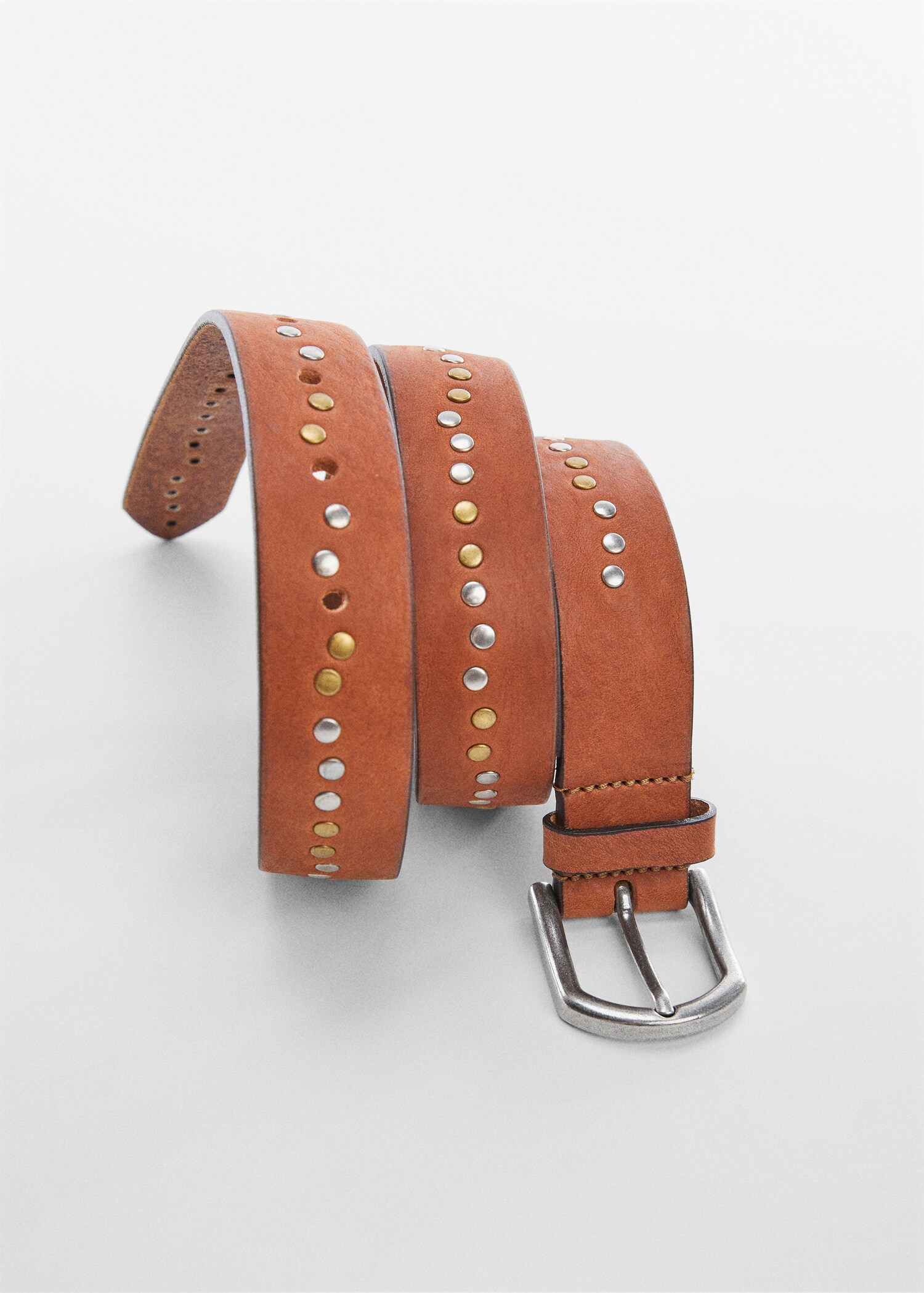 Stud leather belt - Rincian barang 2