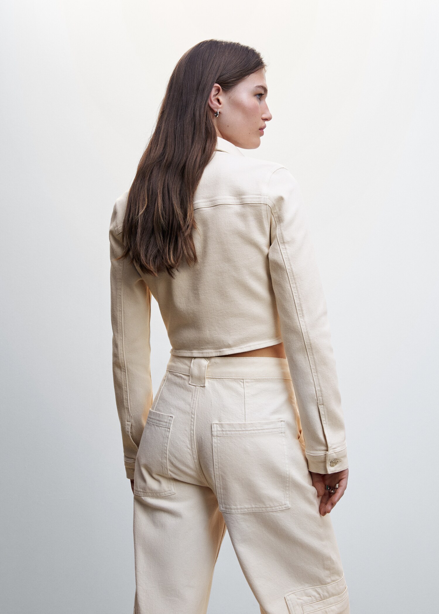 Blouson bas arrondi - Verso de l’article