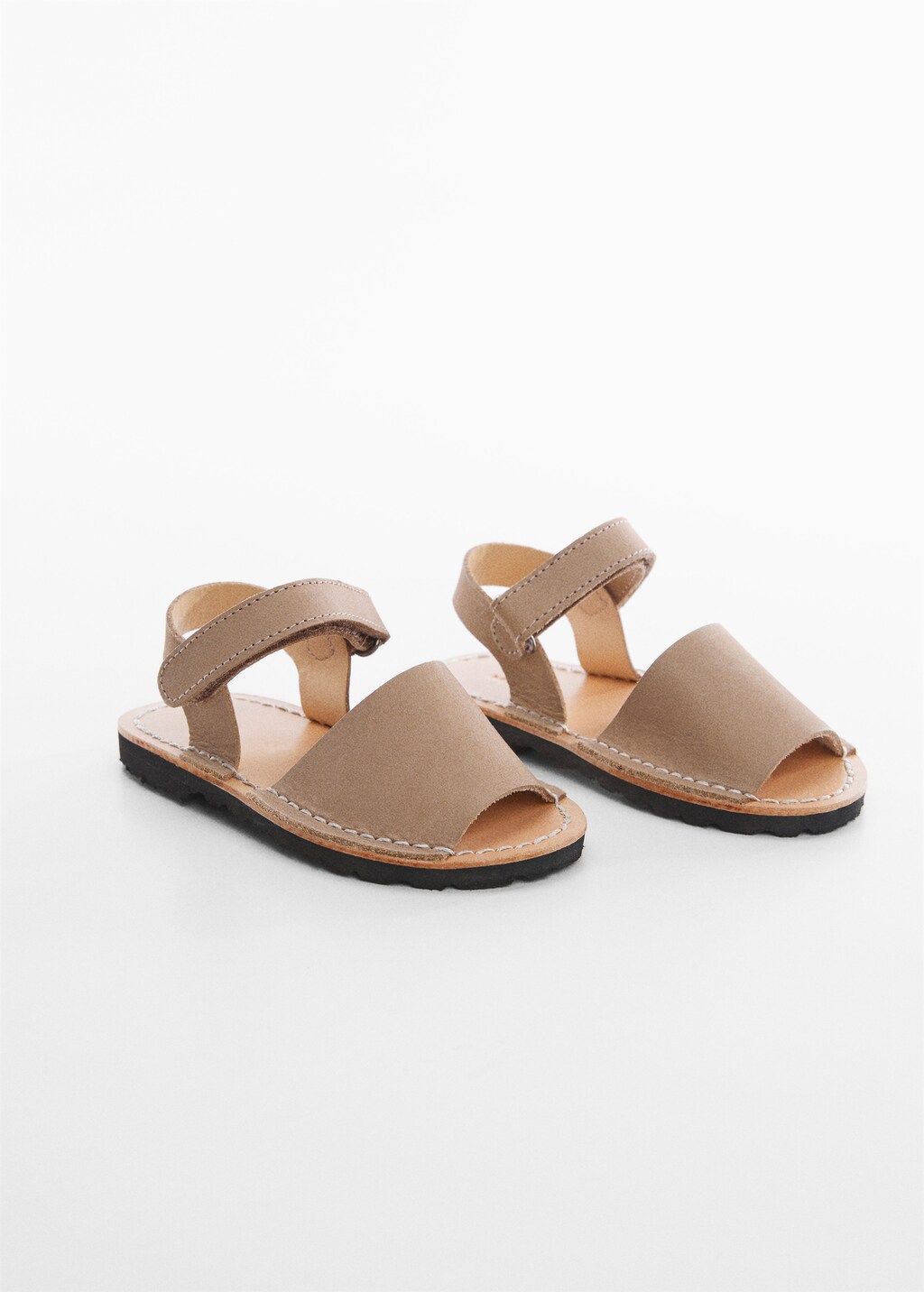 Leather sandals Kids MANGO Azerbaijan