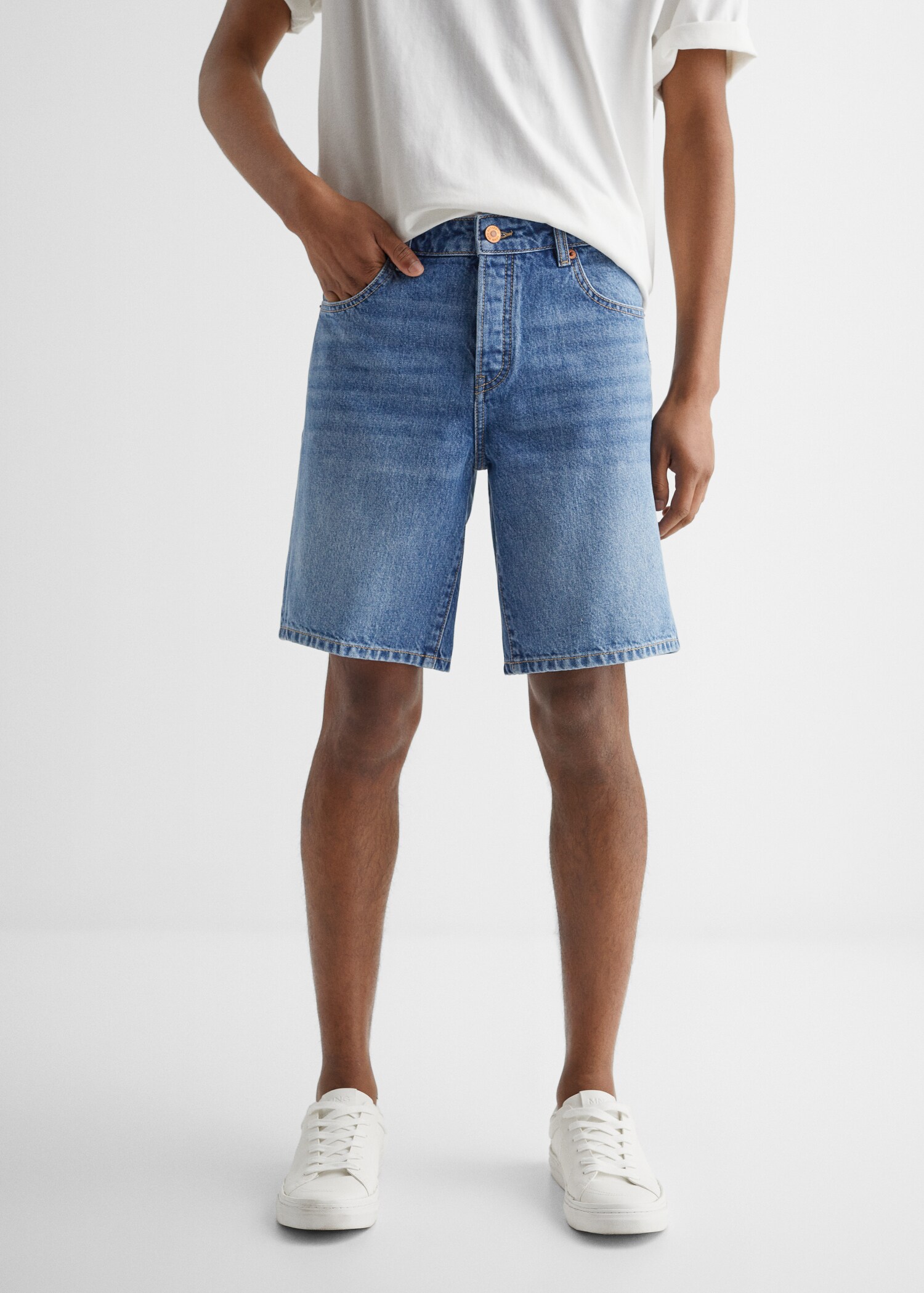 Bermudy z bawełnianego denimu - Szczegóły artykułu 6