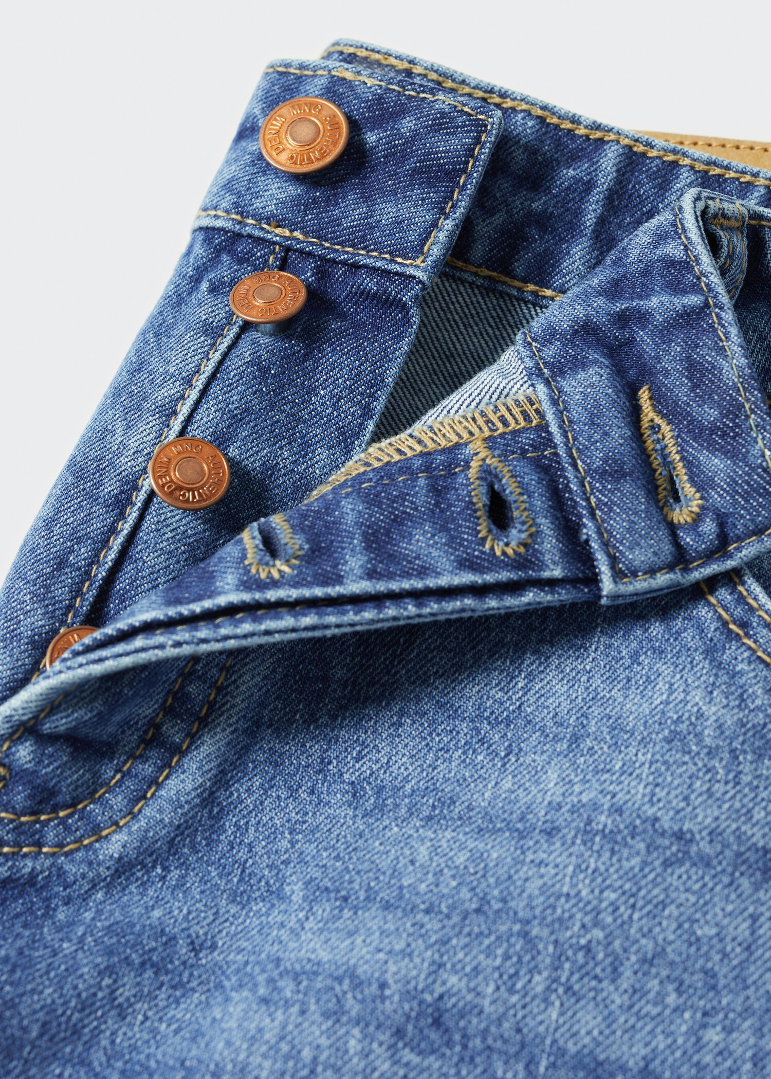 Bermudy z bawełnianego denimu - Szczegóły artykułu 8