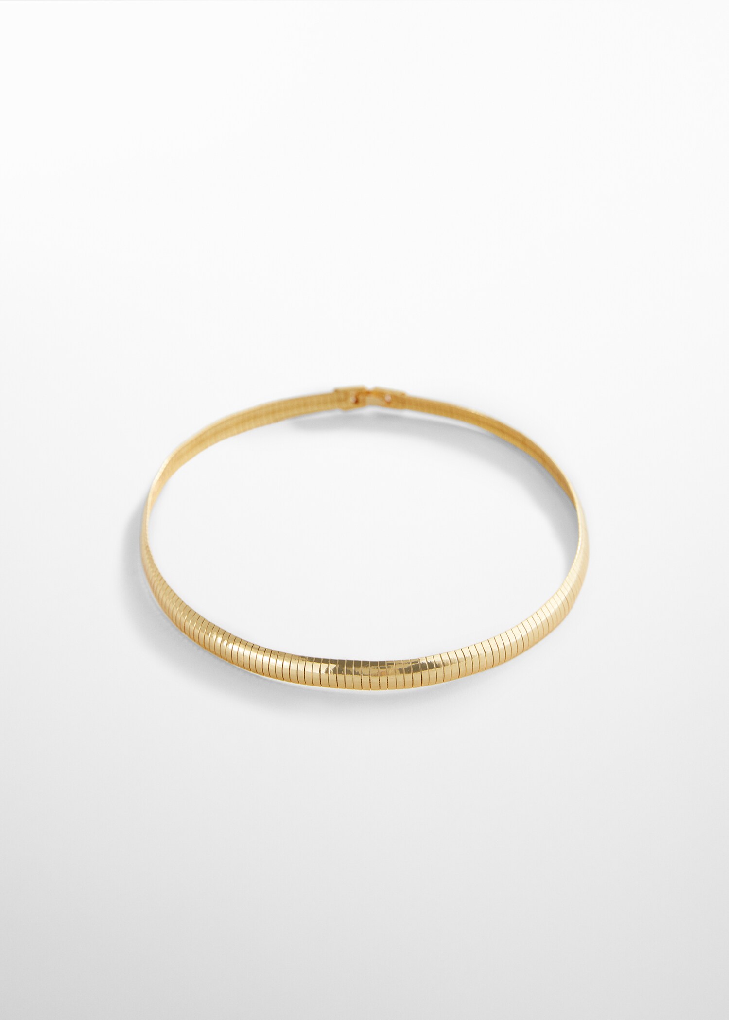 Жесткое ожерелье чокер 18K - Изделие без модели