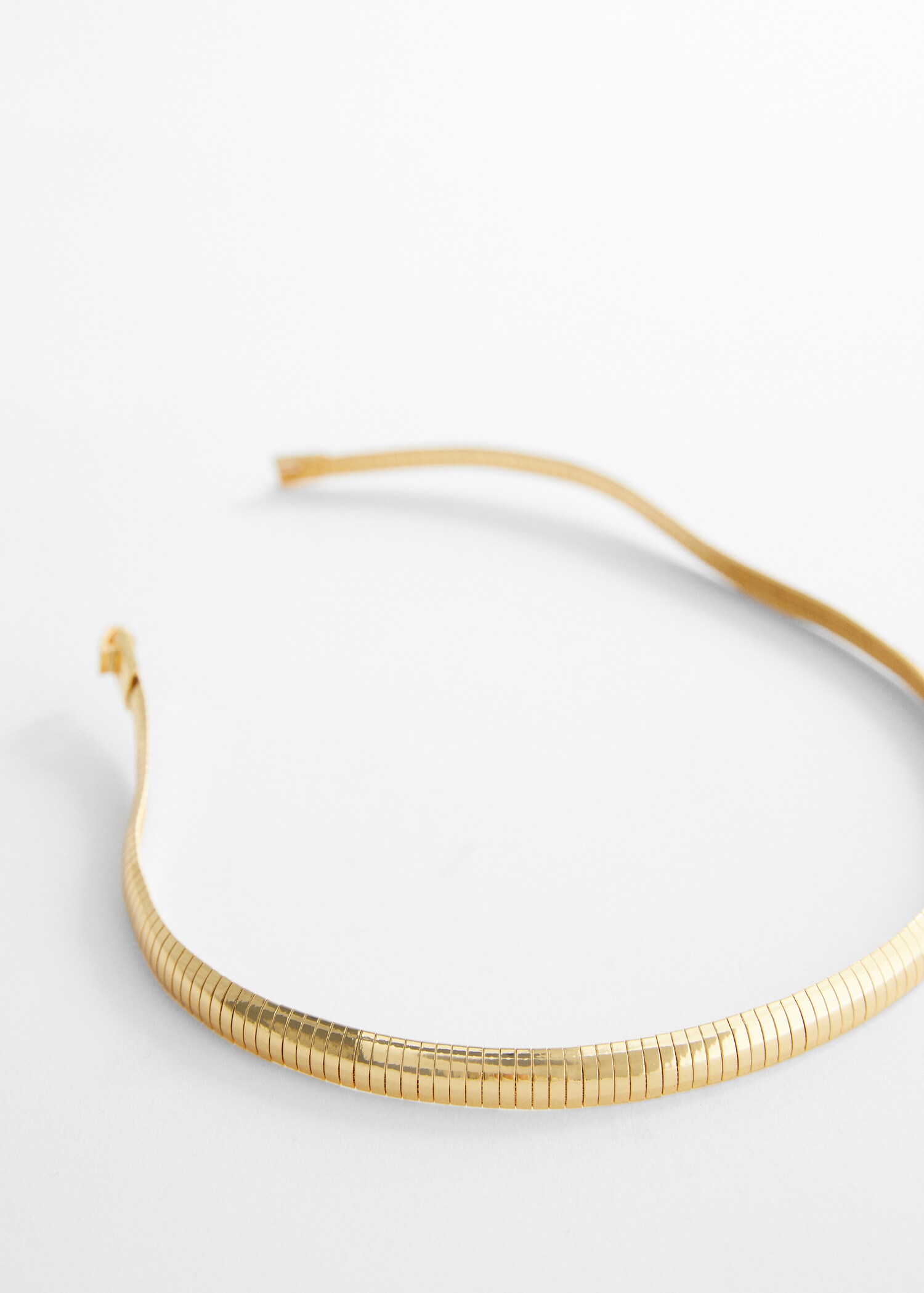 Жесткое ожерелье чокер 18K - Деталь изделия 1