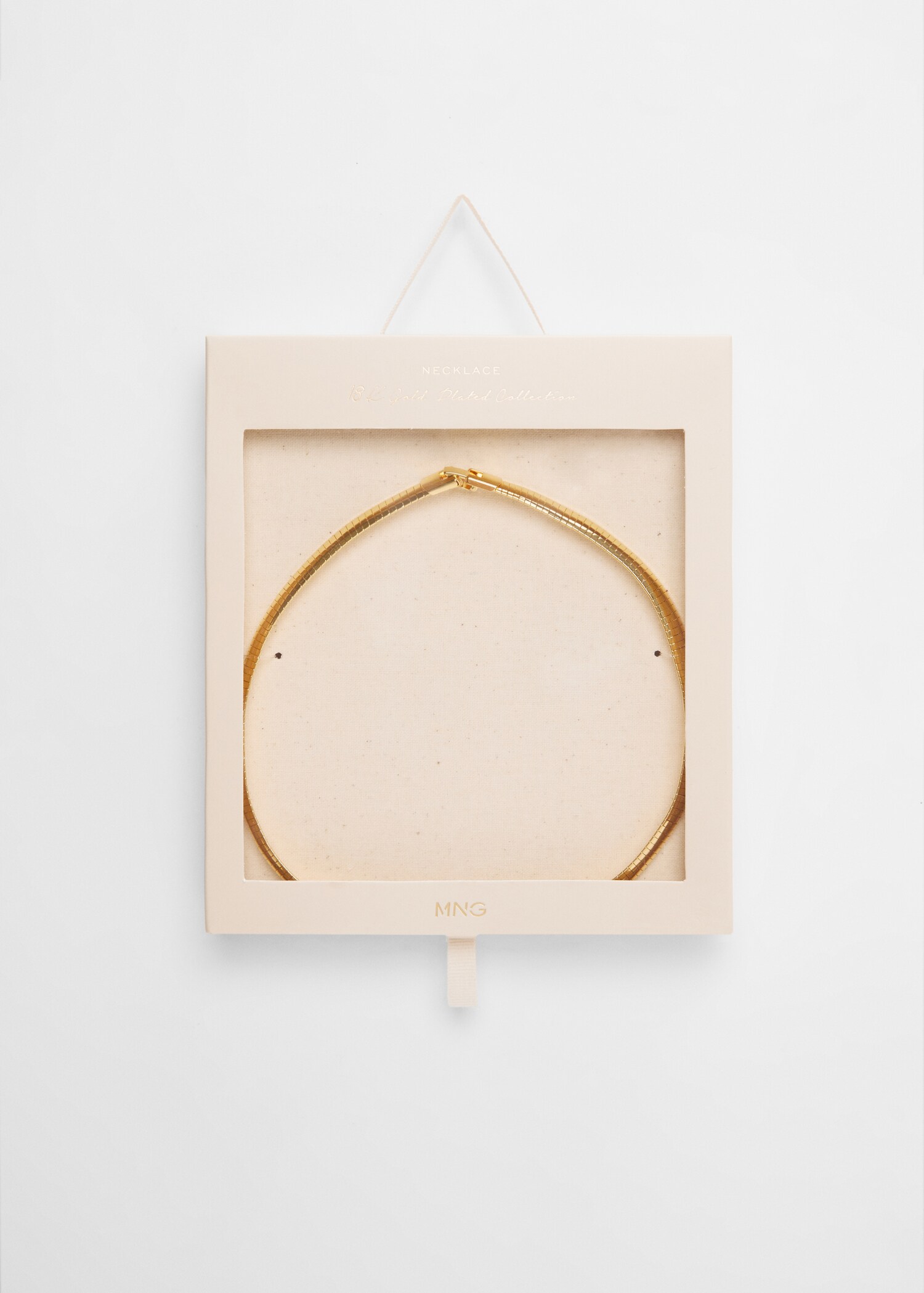 Жесткое ожерелье чокер 18K - Деталь изделия 2