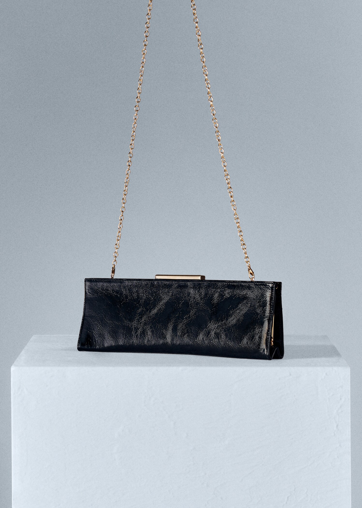 Sac pochette cuir - Plan moyen