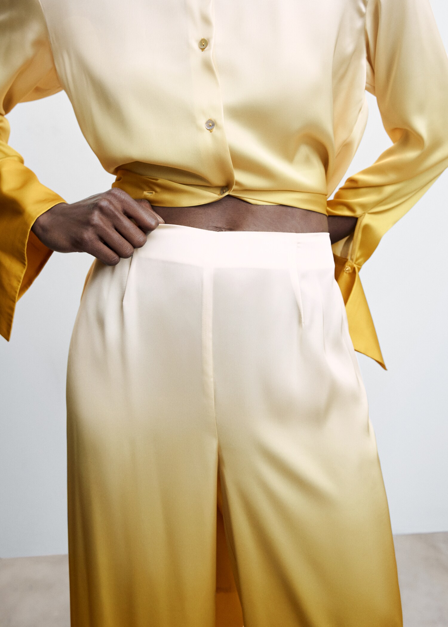 Pantalón satinado degradado - Detalle del artículo 6