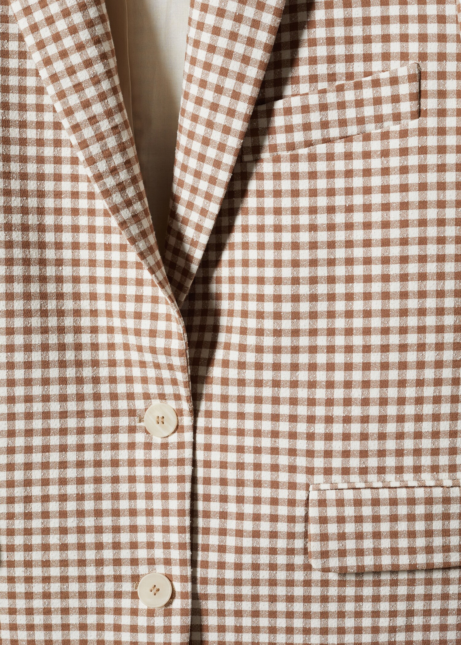 Veste à carreaux vichy - Détail de l'article 8