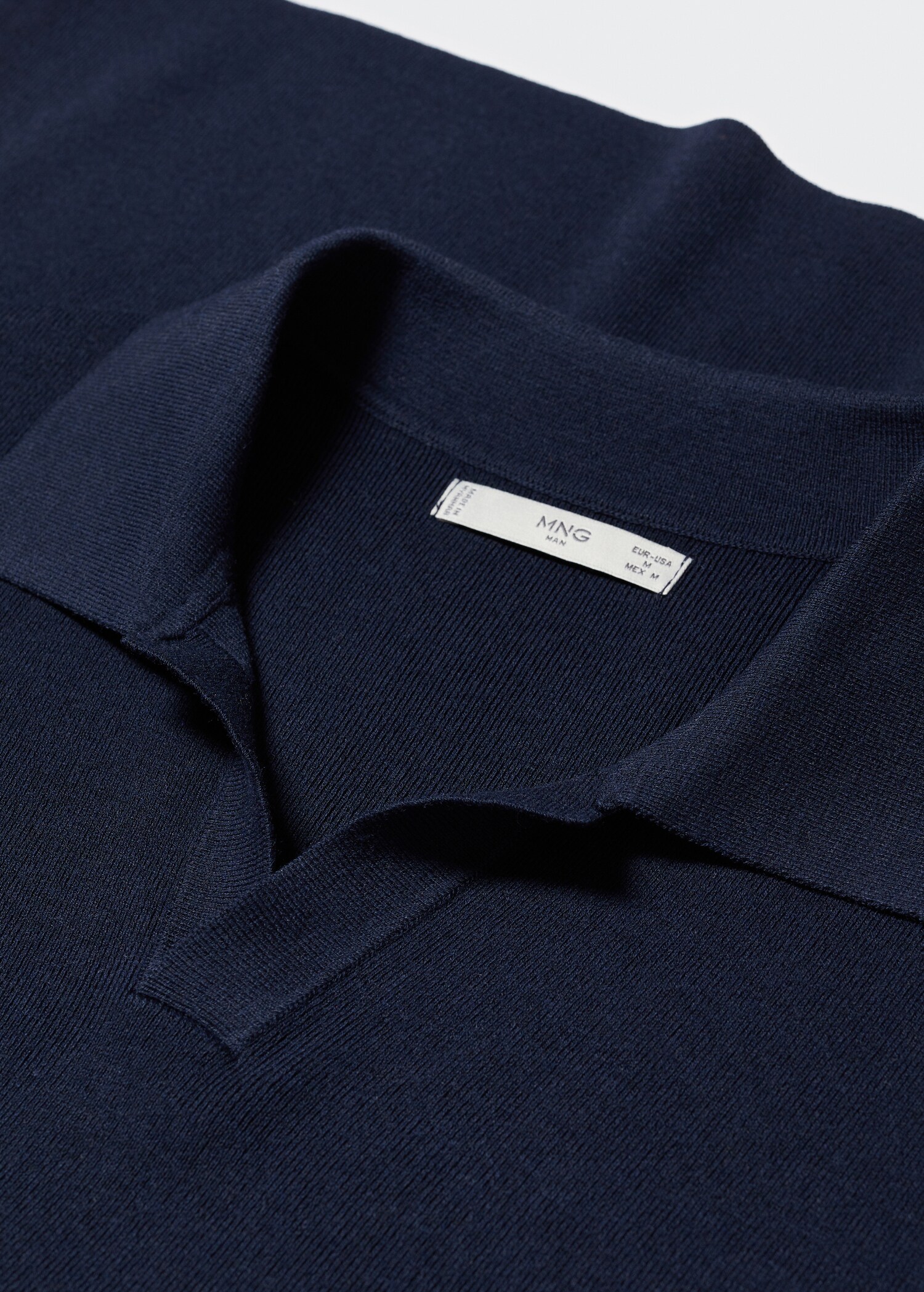 Fine-knit polo shirt - Details of the article 8