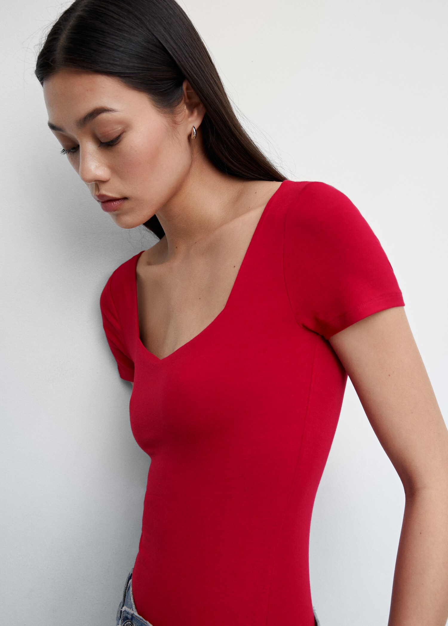 Short sleeve bodysuit - Details of the article 1