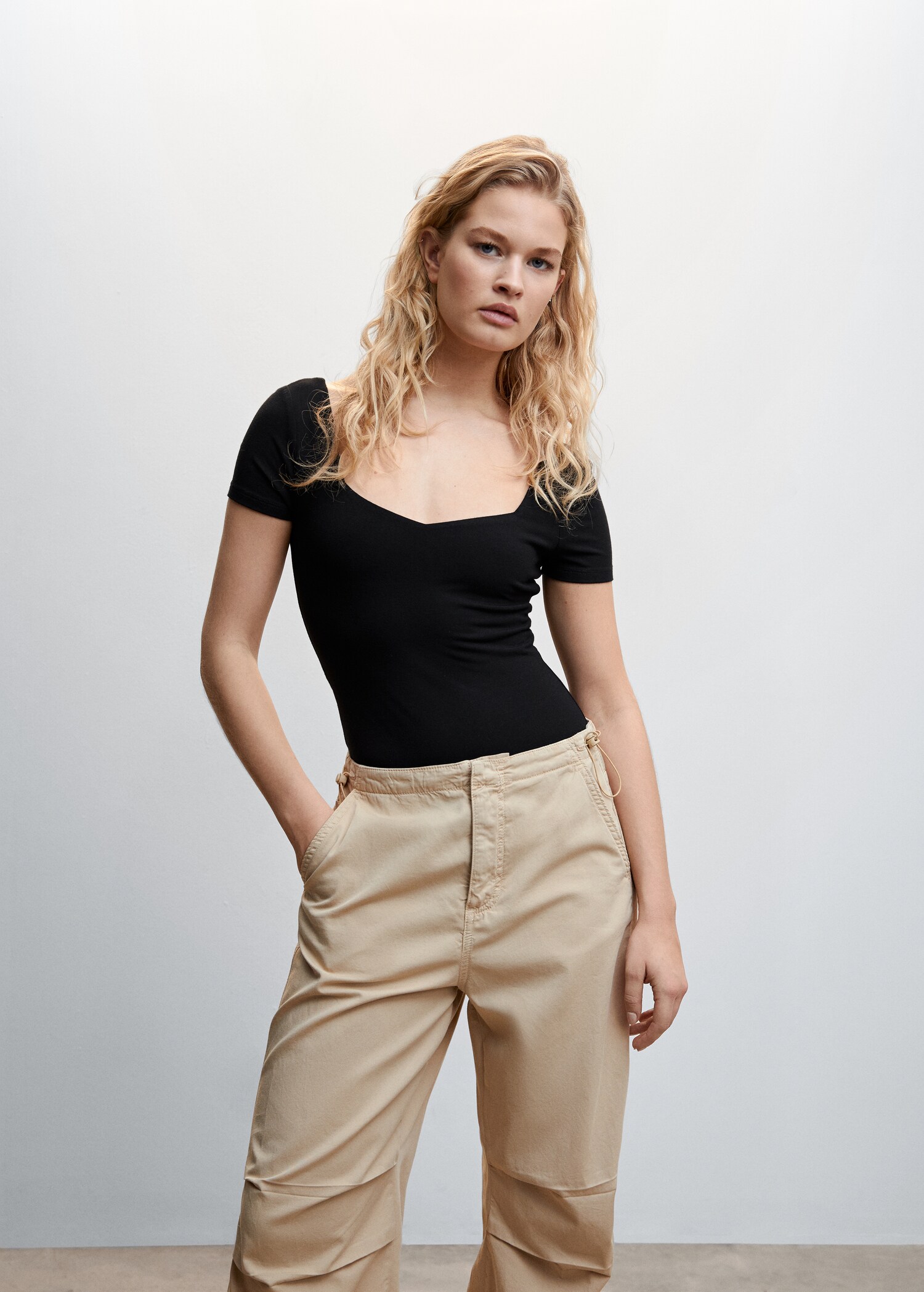 Short sleeve bodysuit - Medium plane