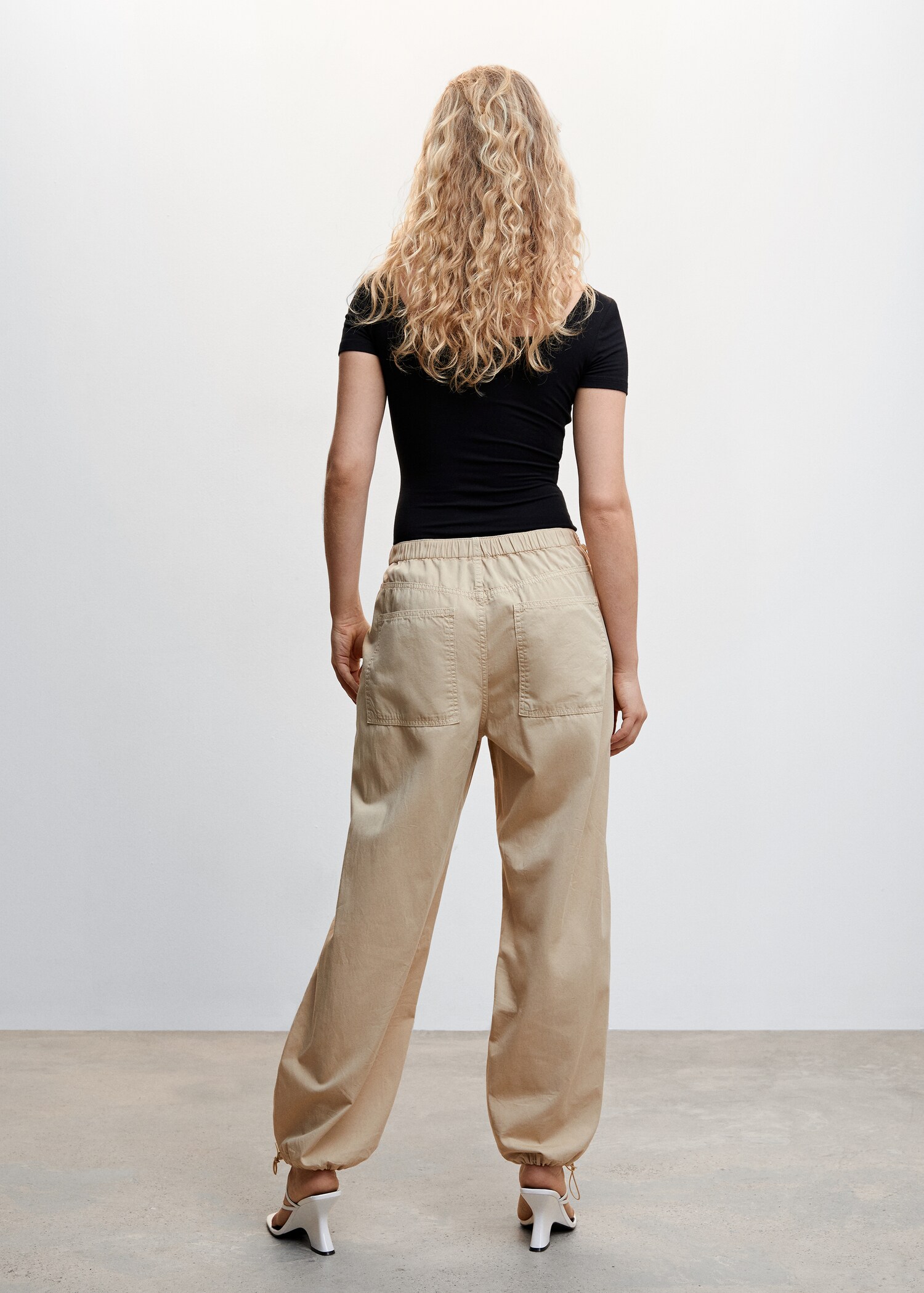 Short sleeve bodysuit - Reverse of the article