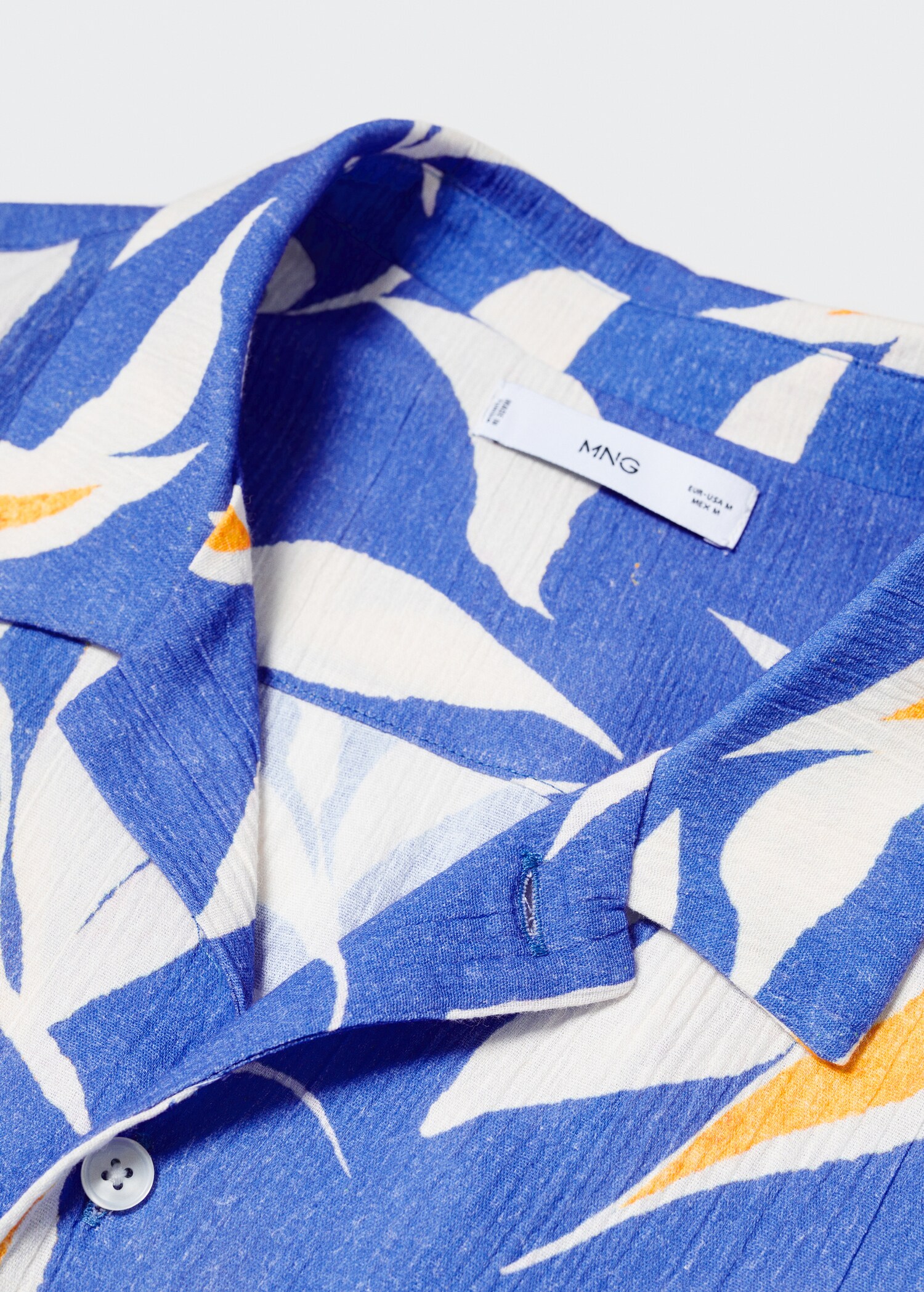 Hawaiian print cotton shirt - Details of the article 8