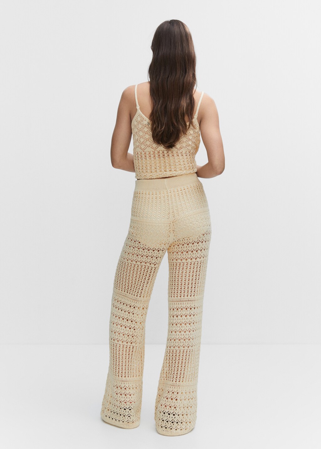 Pantalon palazzo mango outlet hotsell
