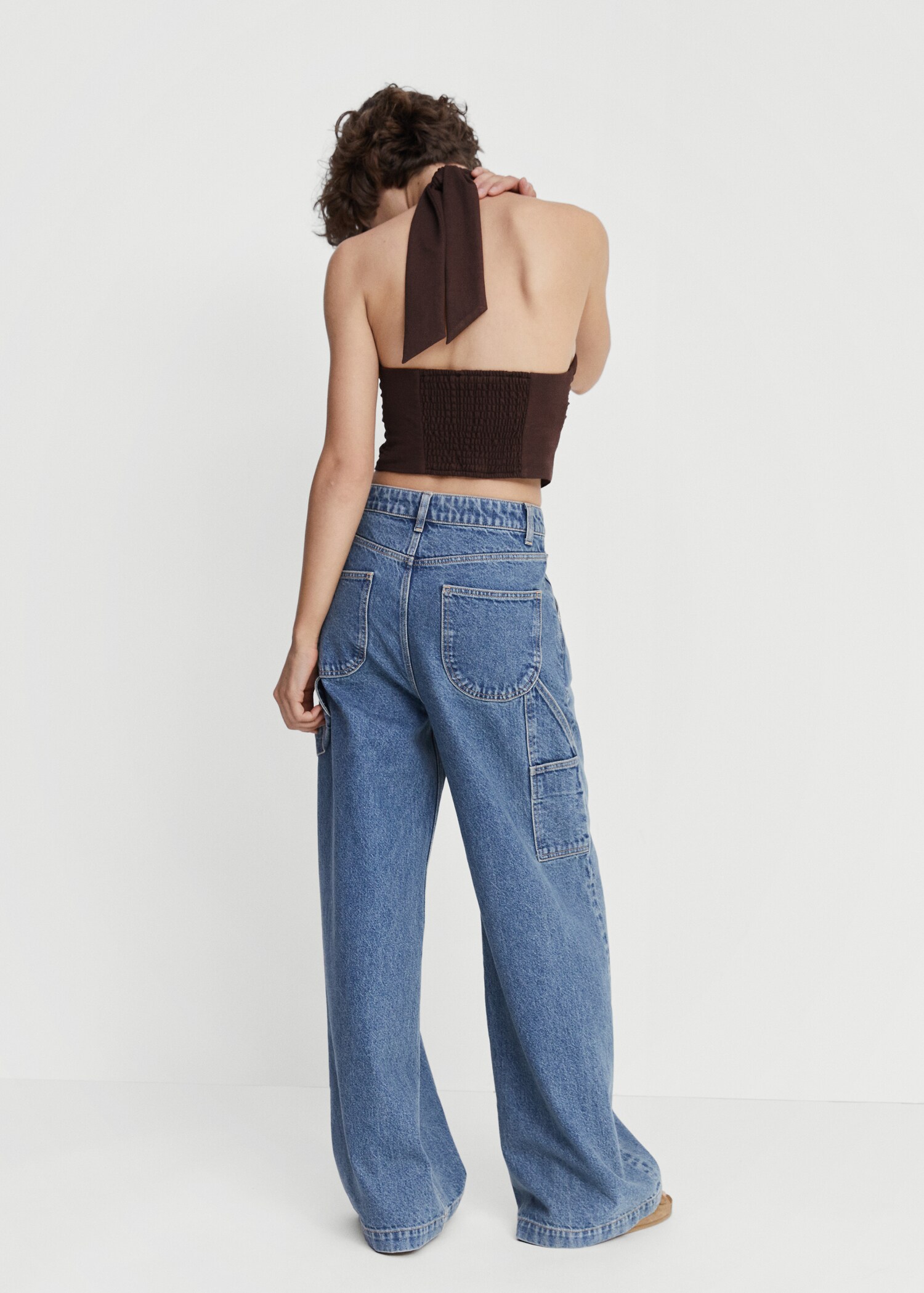 Crop top halter neck - Reverse of the article