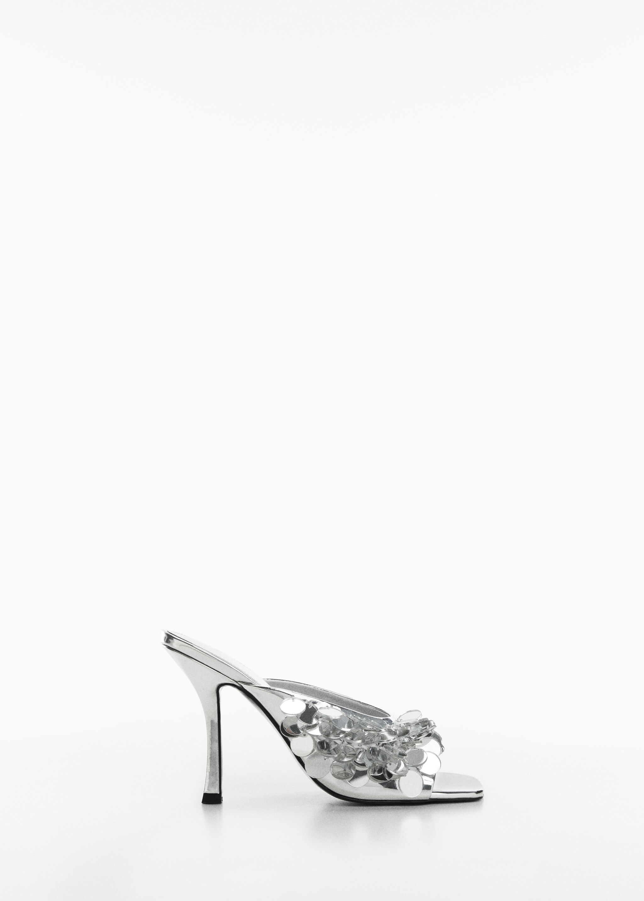 Sandale sa šljokicama i detaljem zrcala - Artikl bez modela