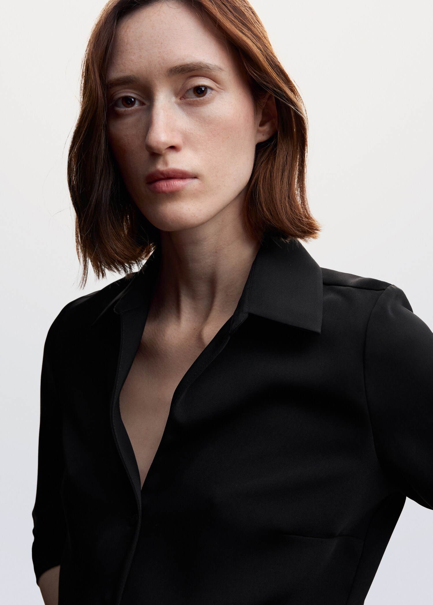 Camisa fluida pinzas - Detalle del artículo 1