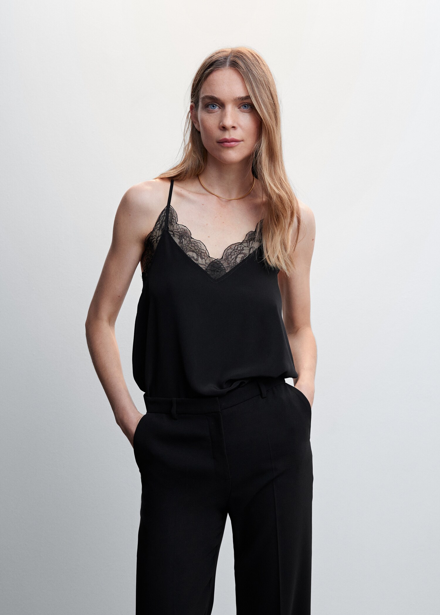 Lace top - Medium plane