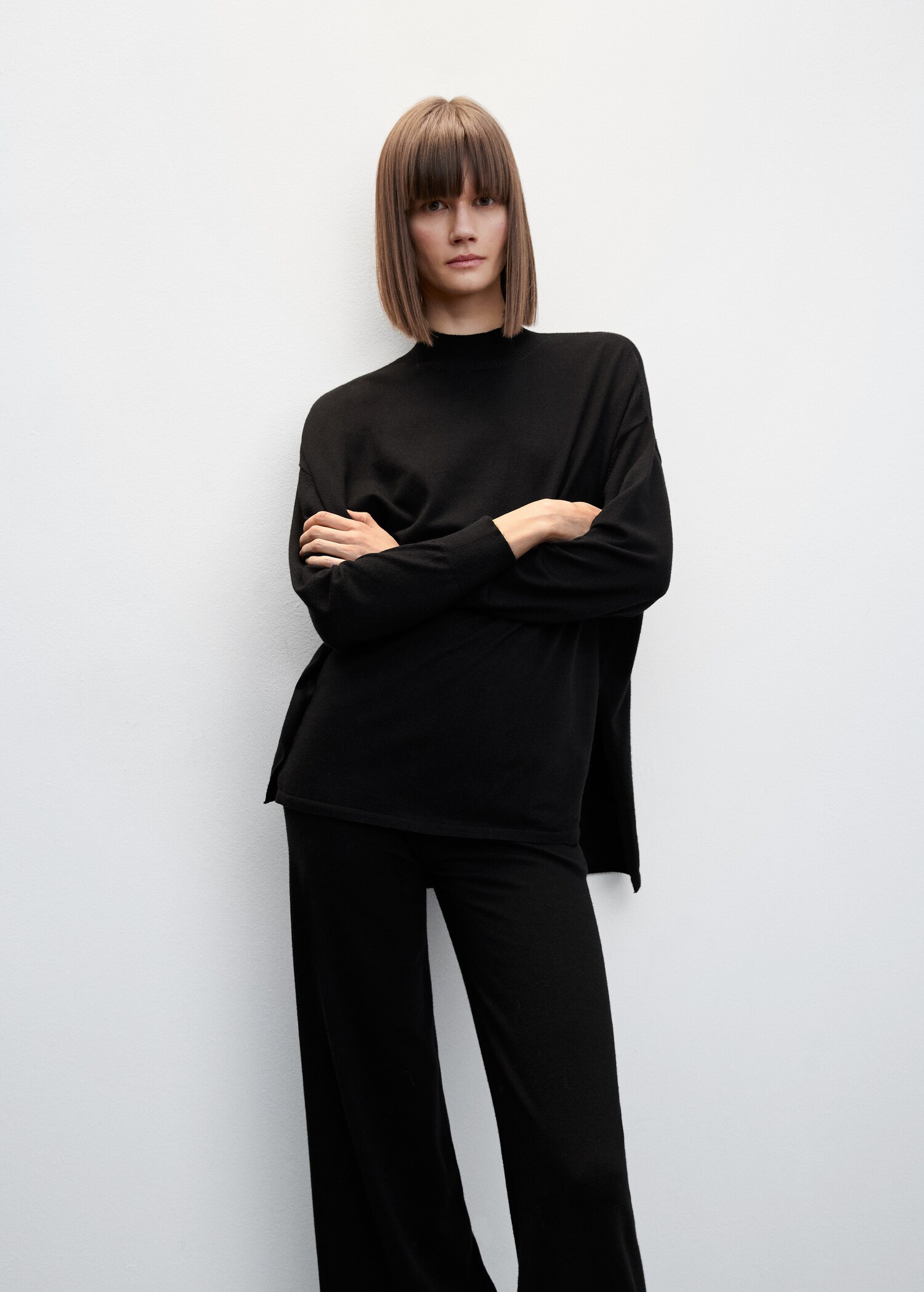 Side slits sweater - Details of the article 6