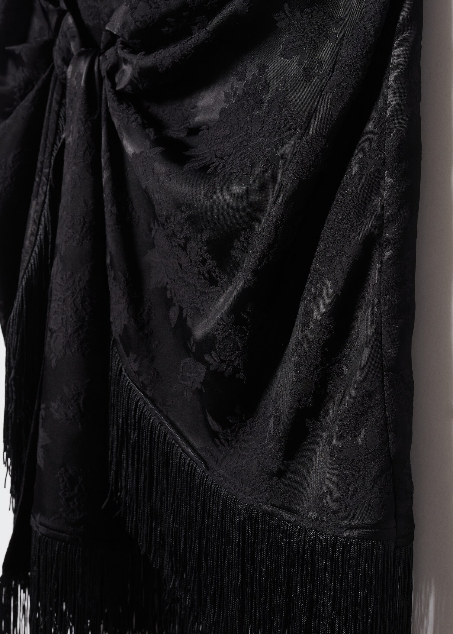 Jacquard-Rock mit Fransen - Detail des Artikels 8