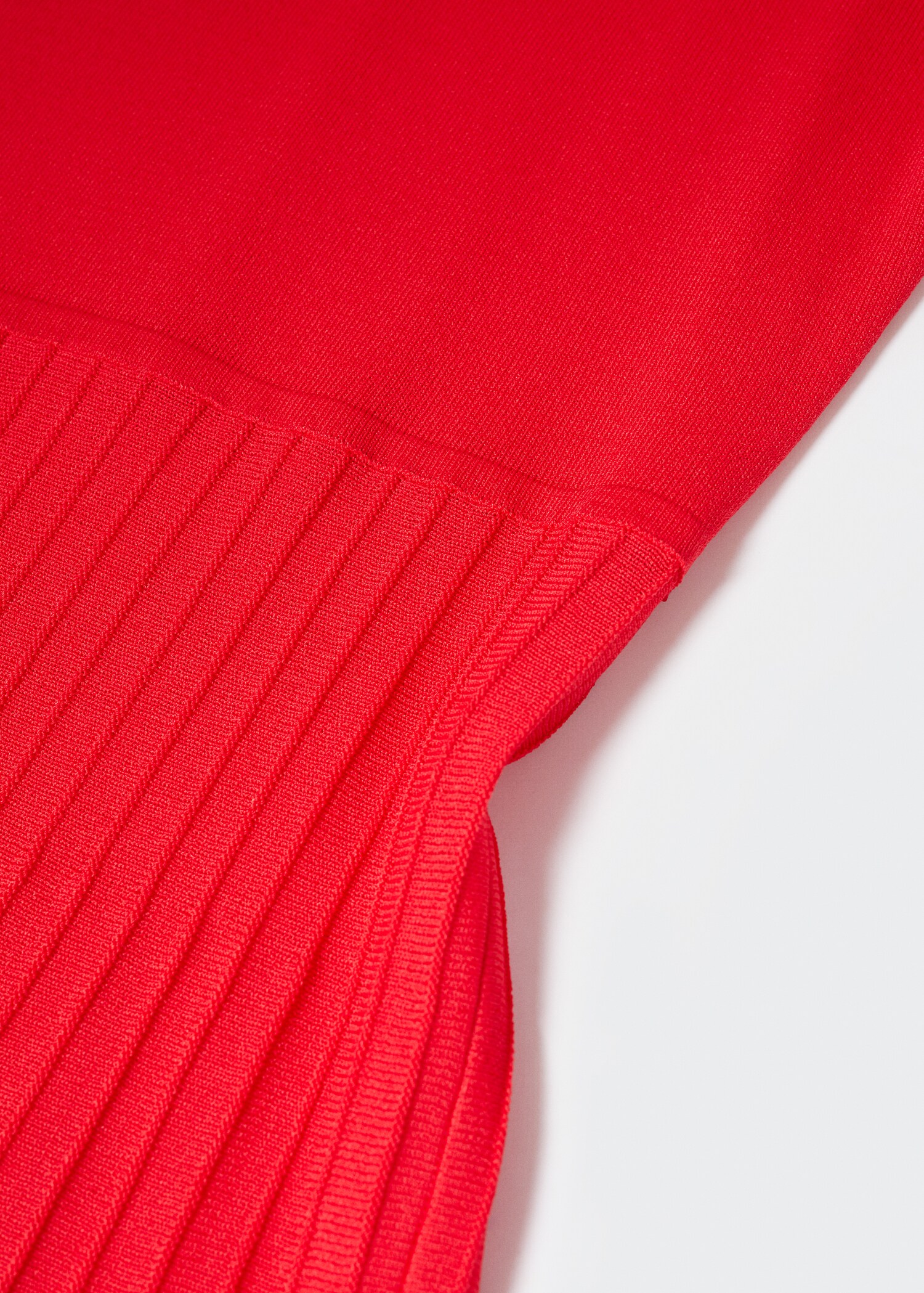 Textured knitted dress - Details of the article 8