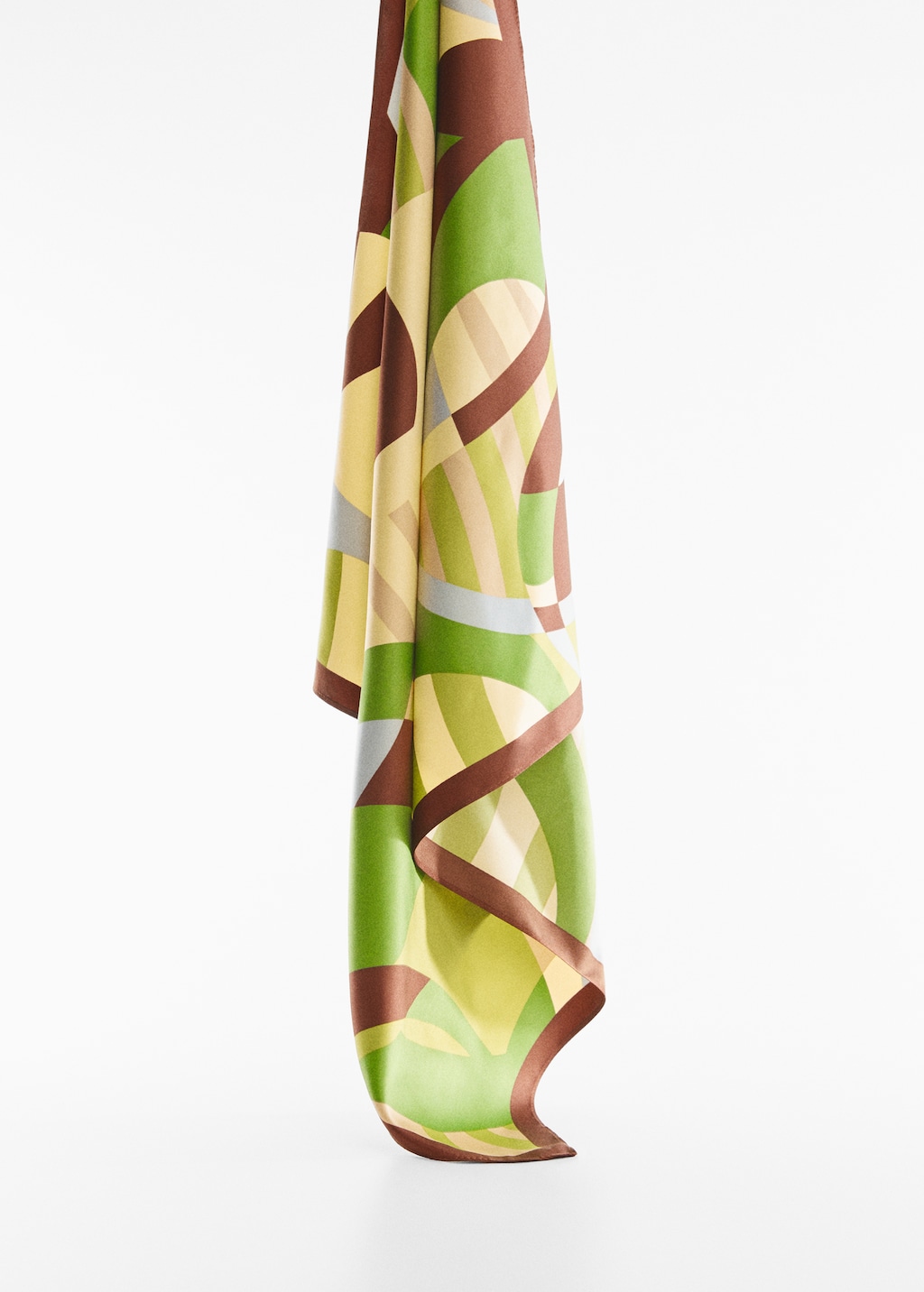 Geometric printed foulard Women MANGO Iran