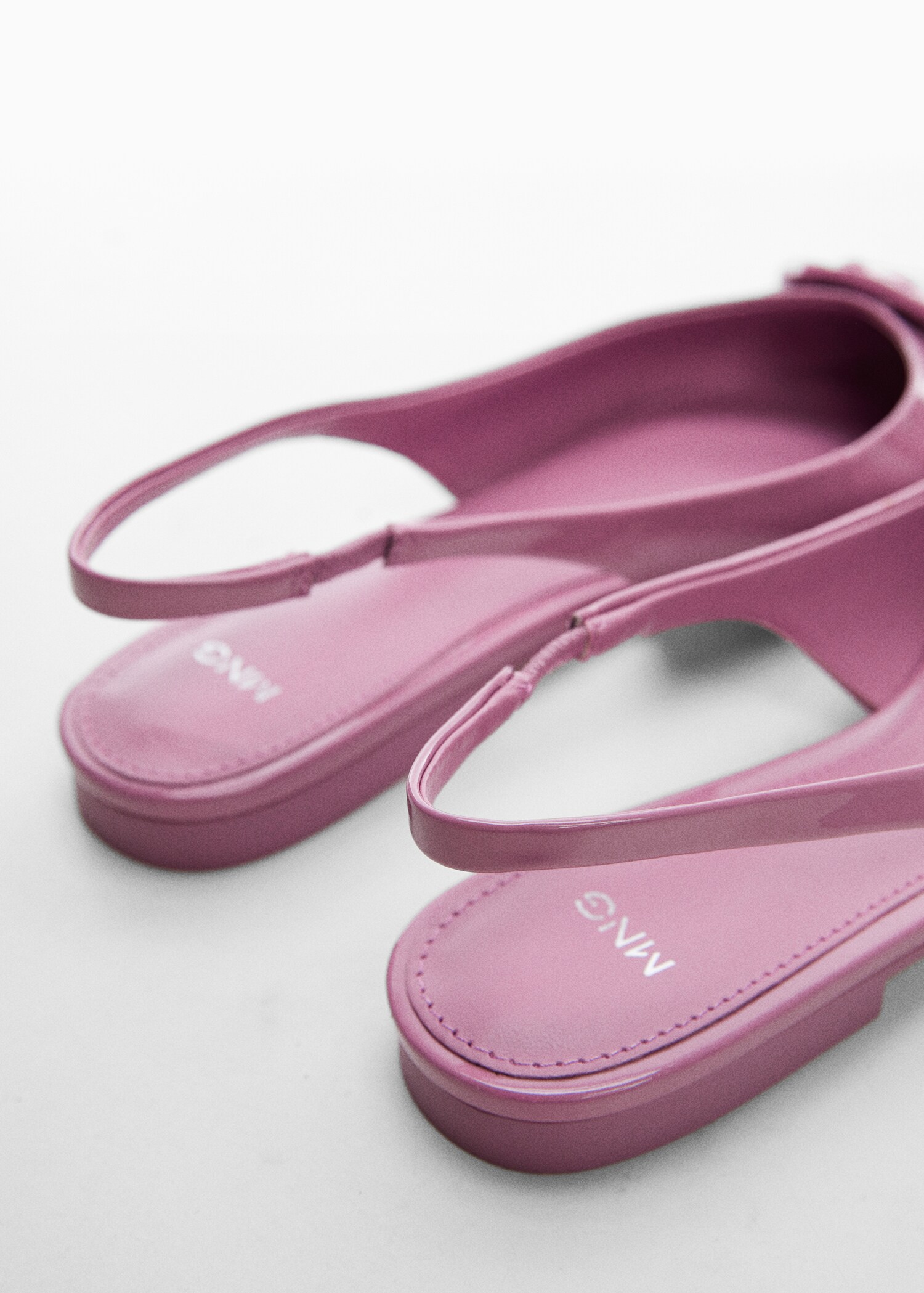Lakleren slingbacks - Detail van het artikel 1