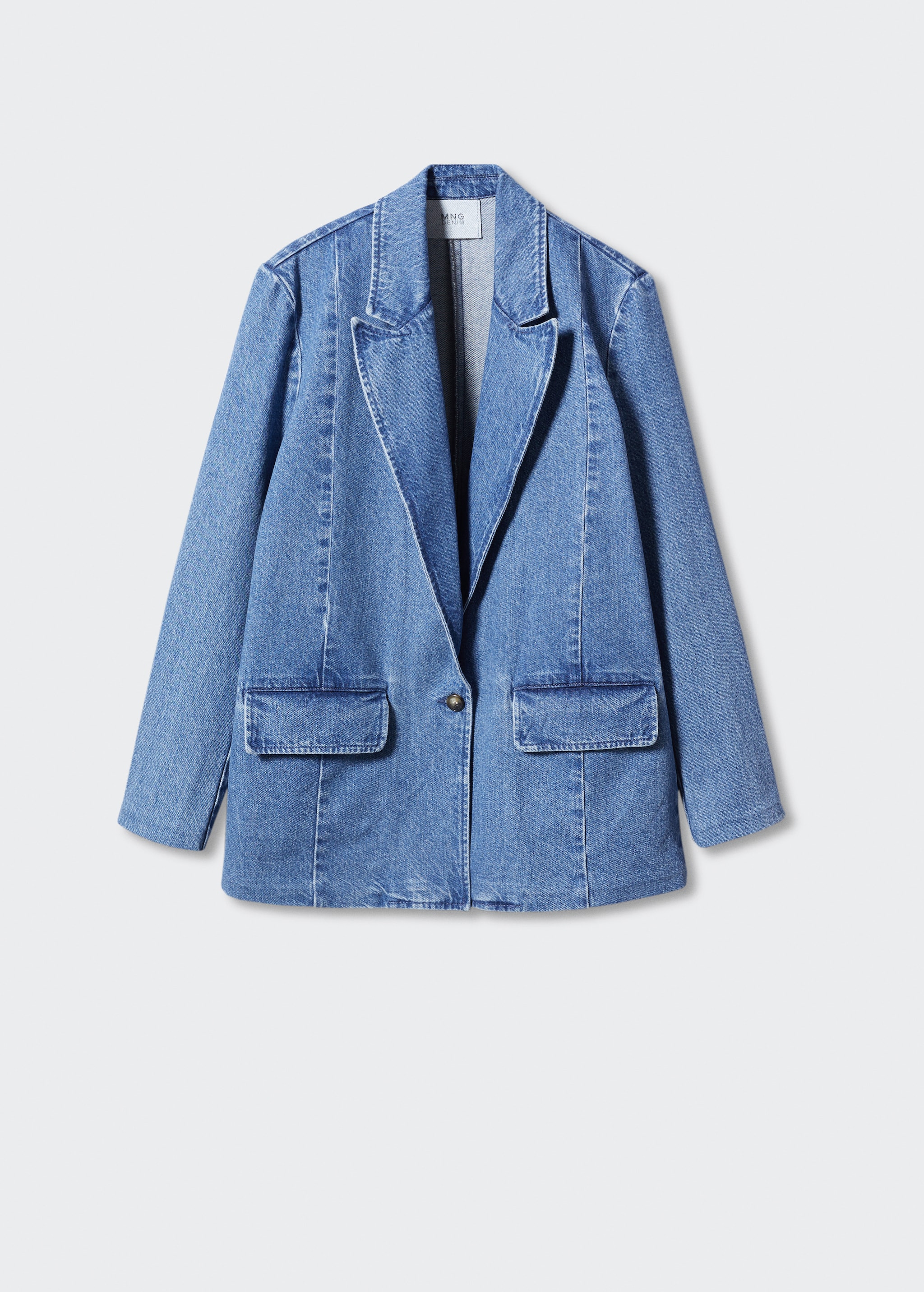 Denim jacket with pockets - Article without model