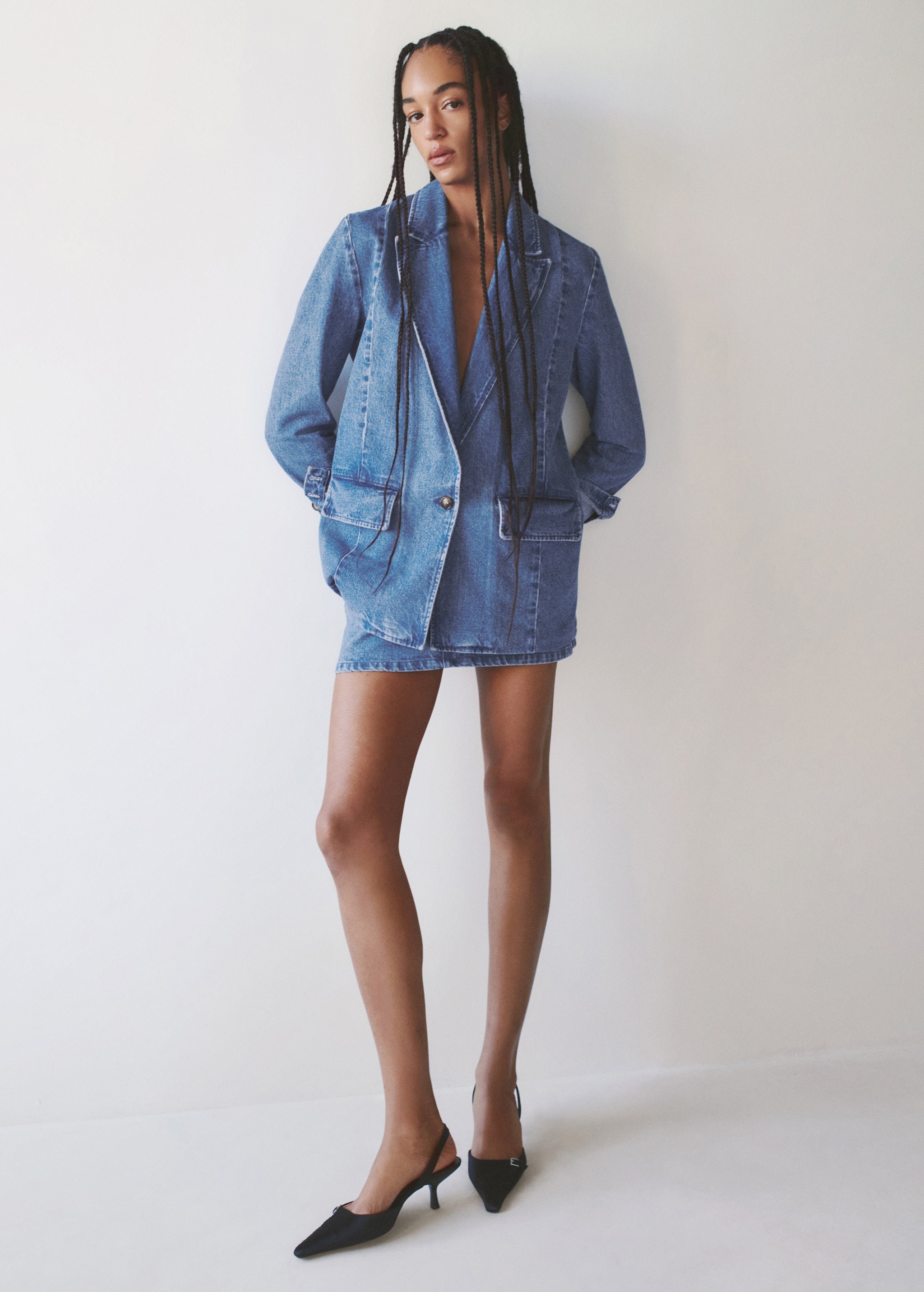 Denim jacket with pockets - Details of the article 7
