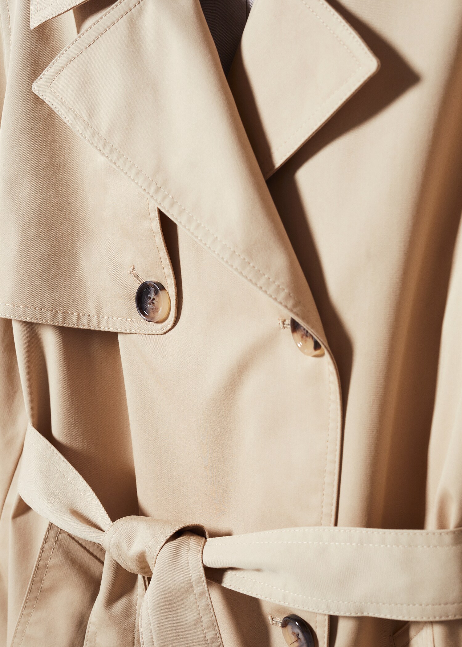 Double-button trench coat - Details of the article 8
