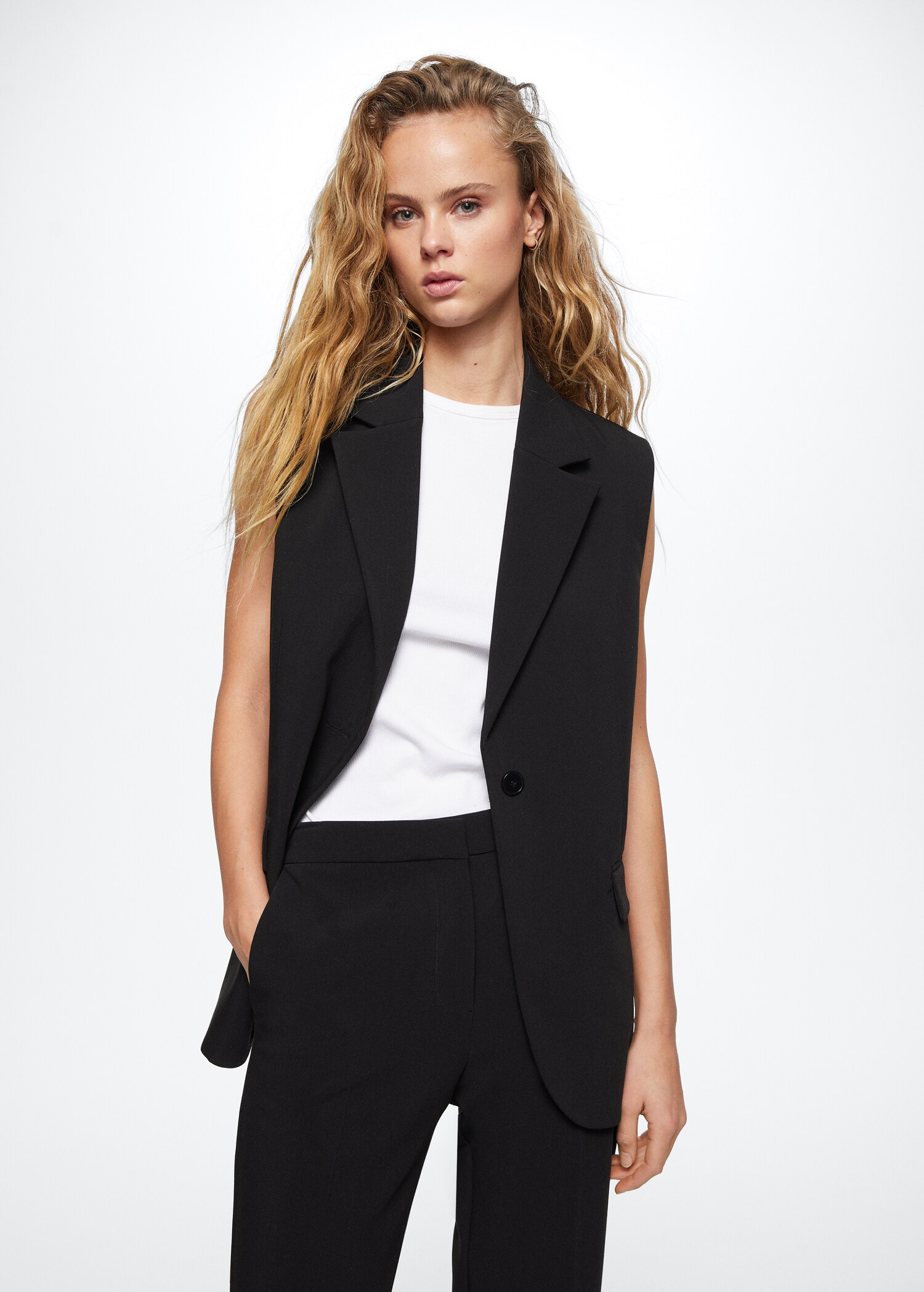 Straight suit trousers - Details of the article 6