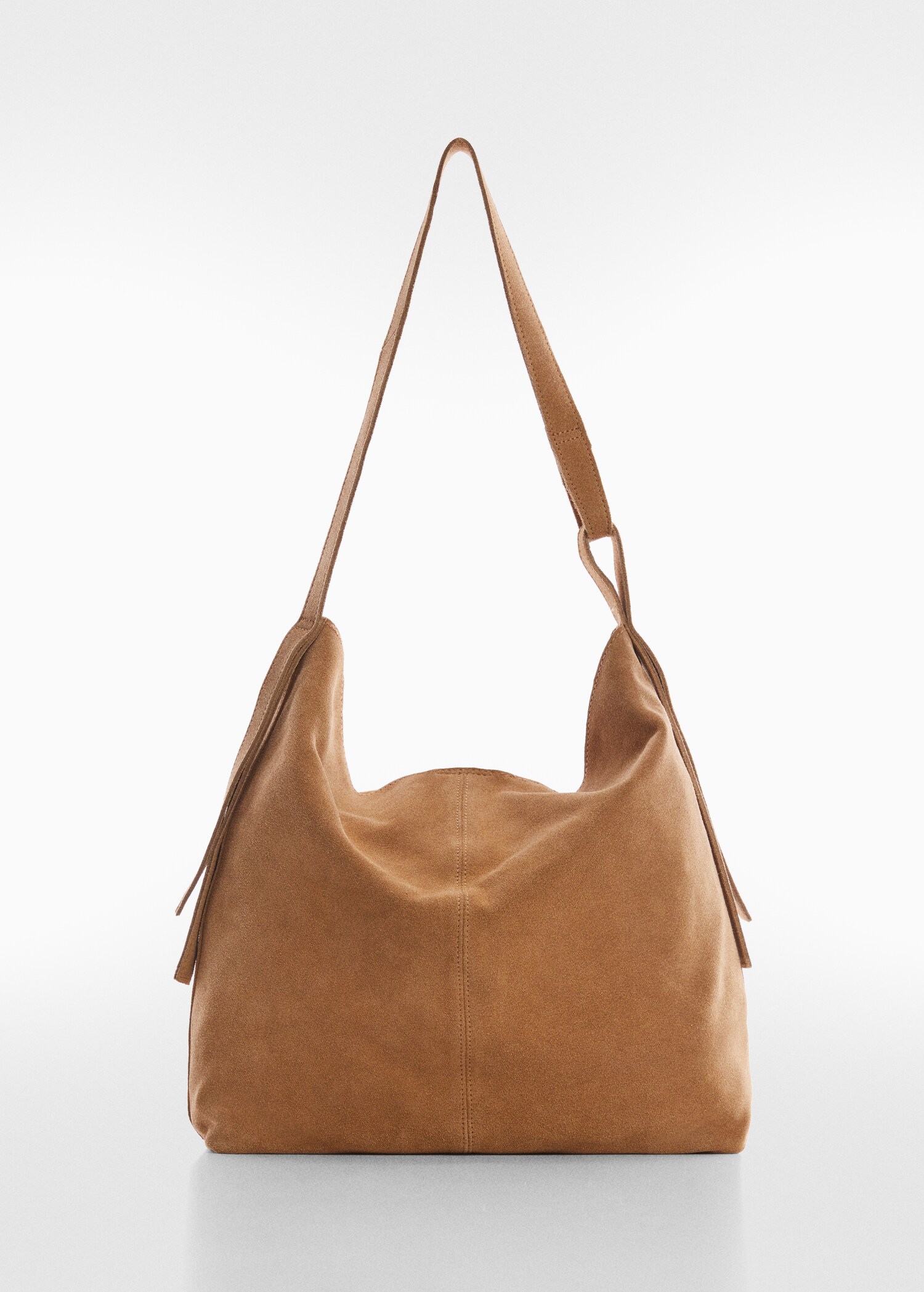Leather shopper bag - Article without model