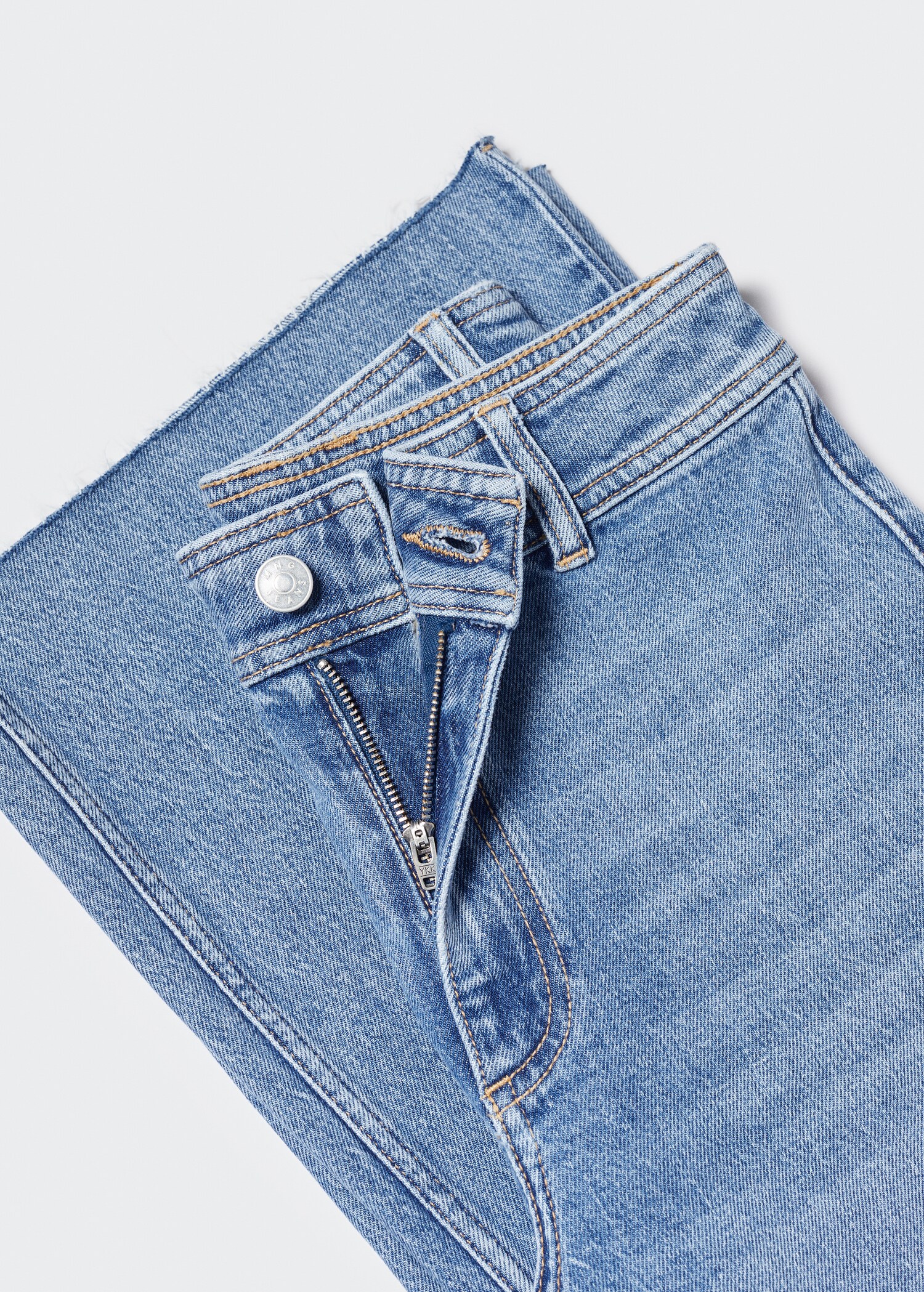 Jeans culotte tiro alto - Detalle del artículo 8