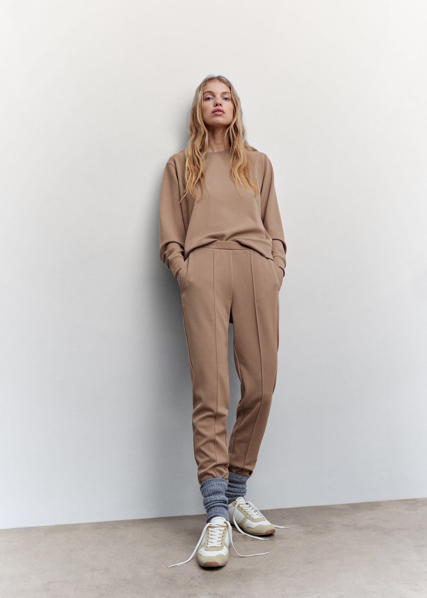 Pique jogger trousers - Details of the article 2