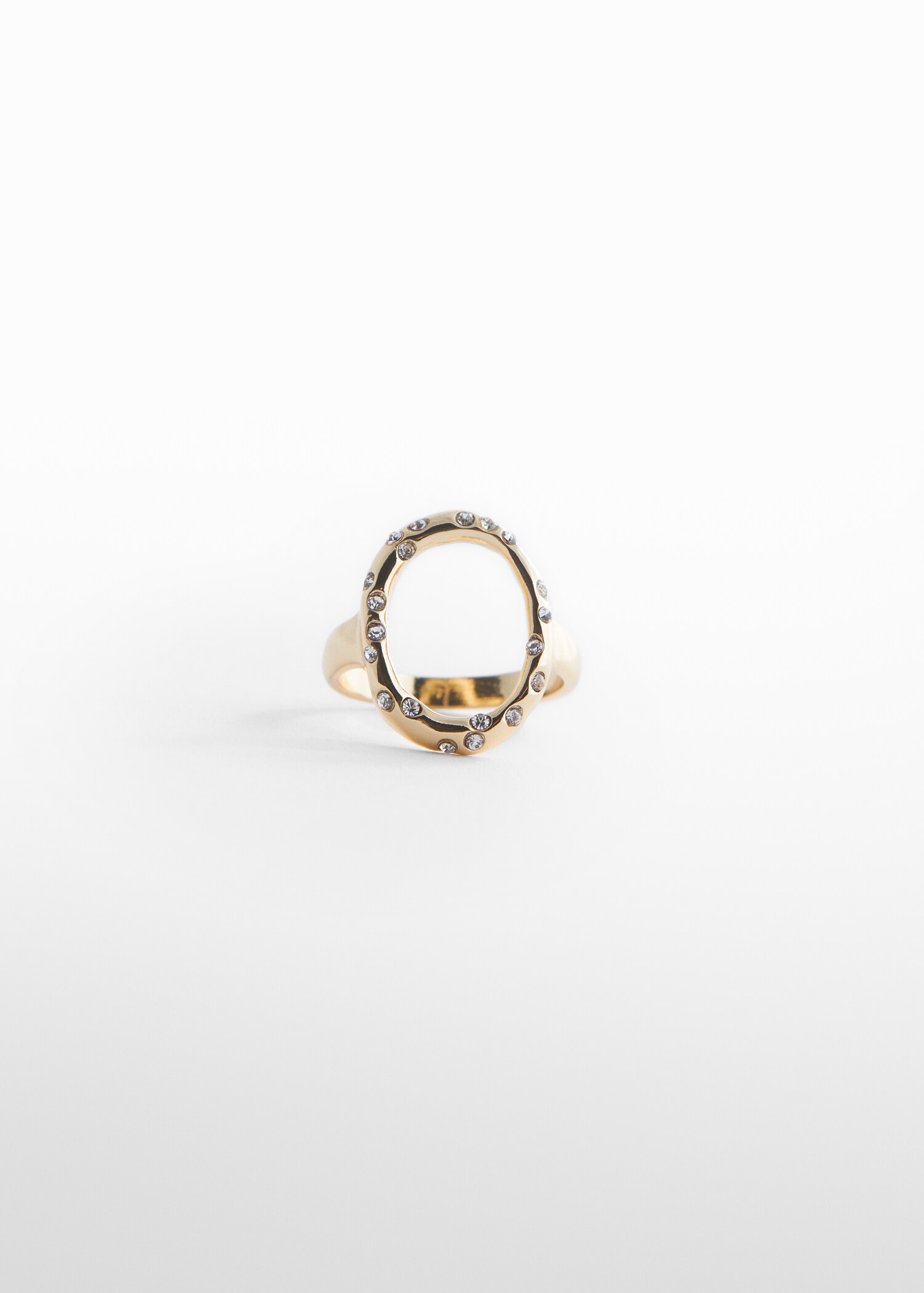 Ring med glassperler - Artikkel uten modell