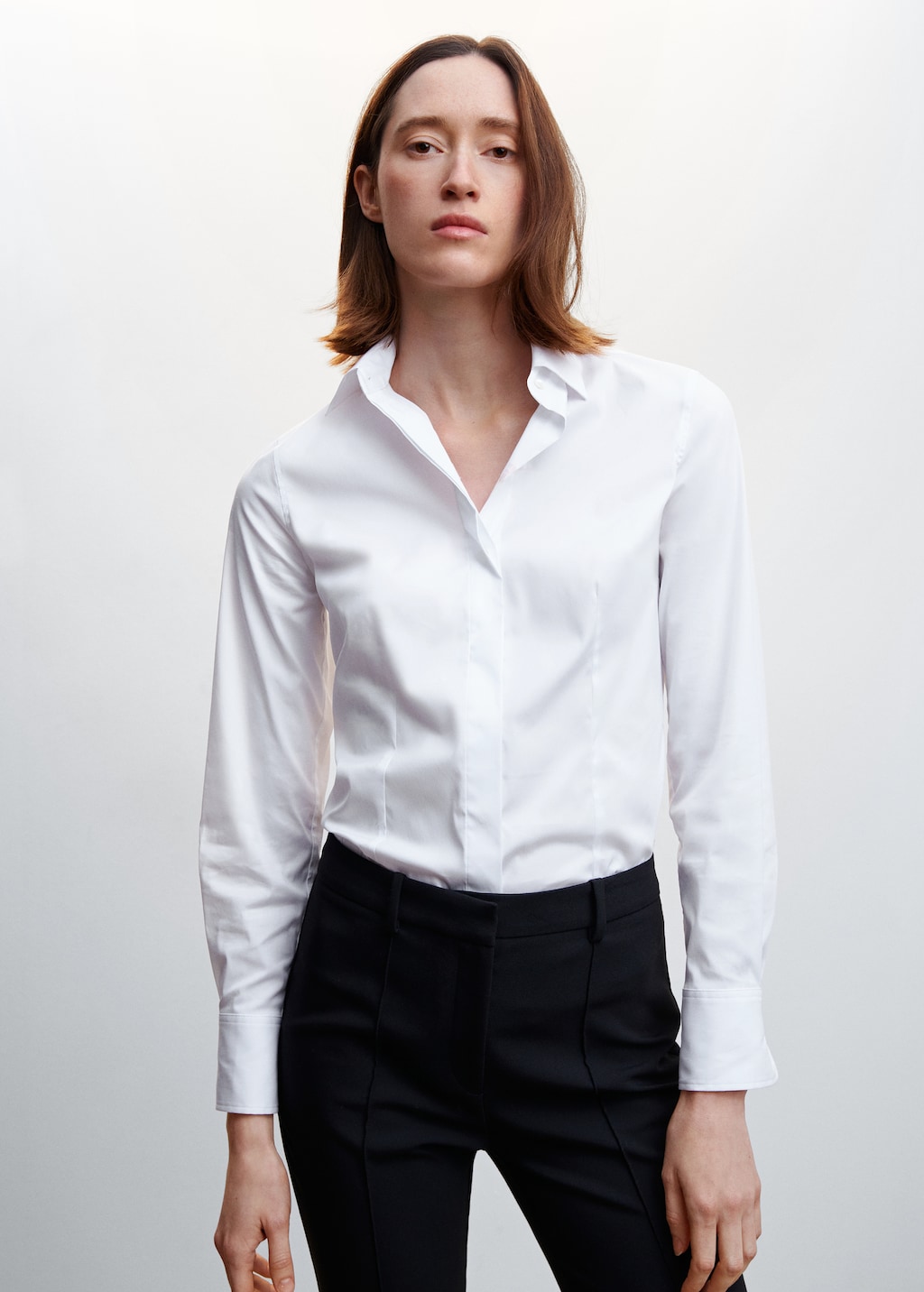 Chemise basique coton