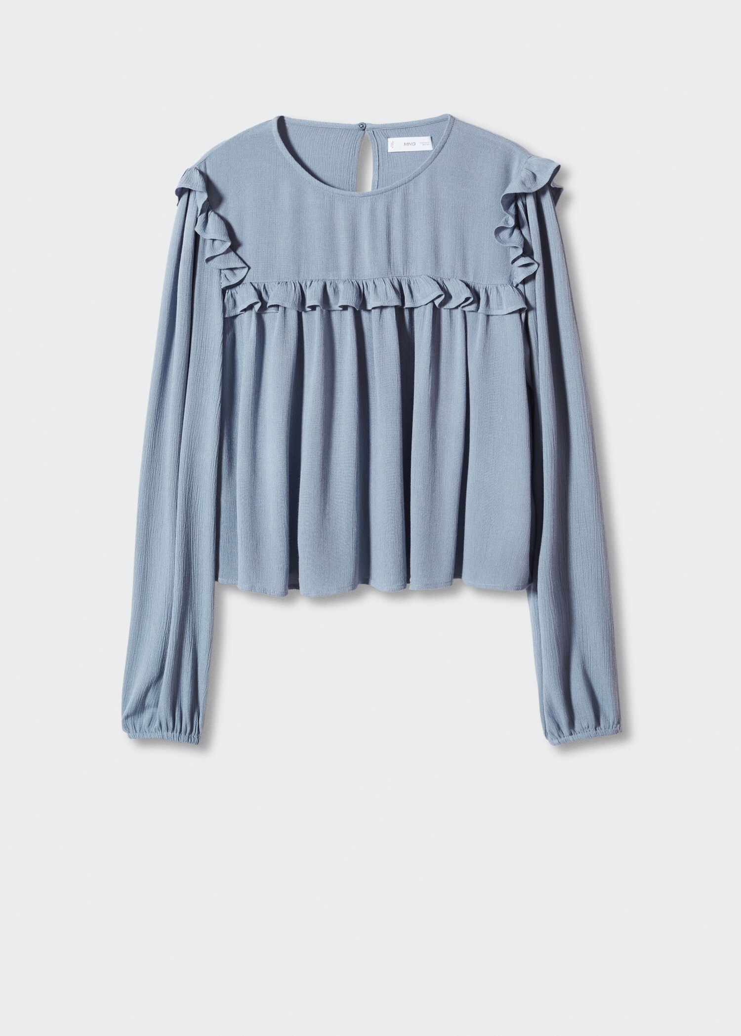 Flowy ruffle blouse - Article without model