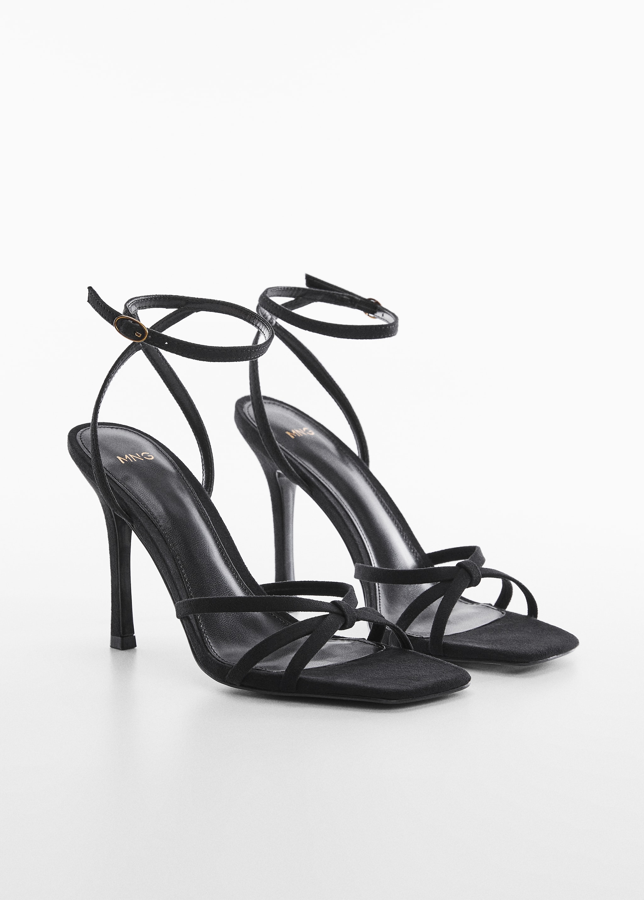 Strappy heeled sandals