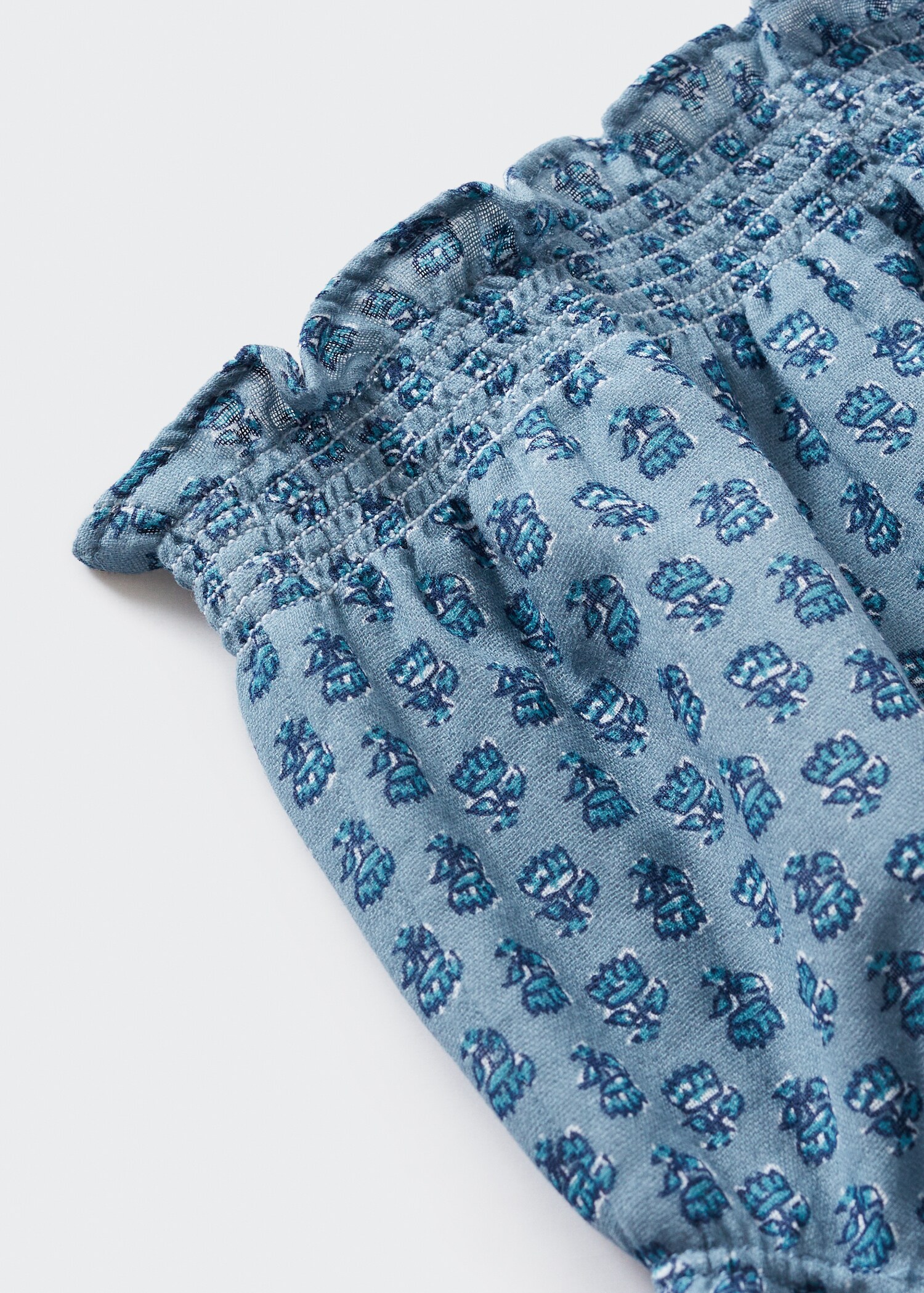 Printed cotton shorts - Details of the article 8