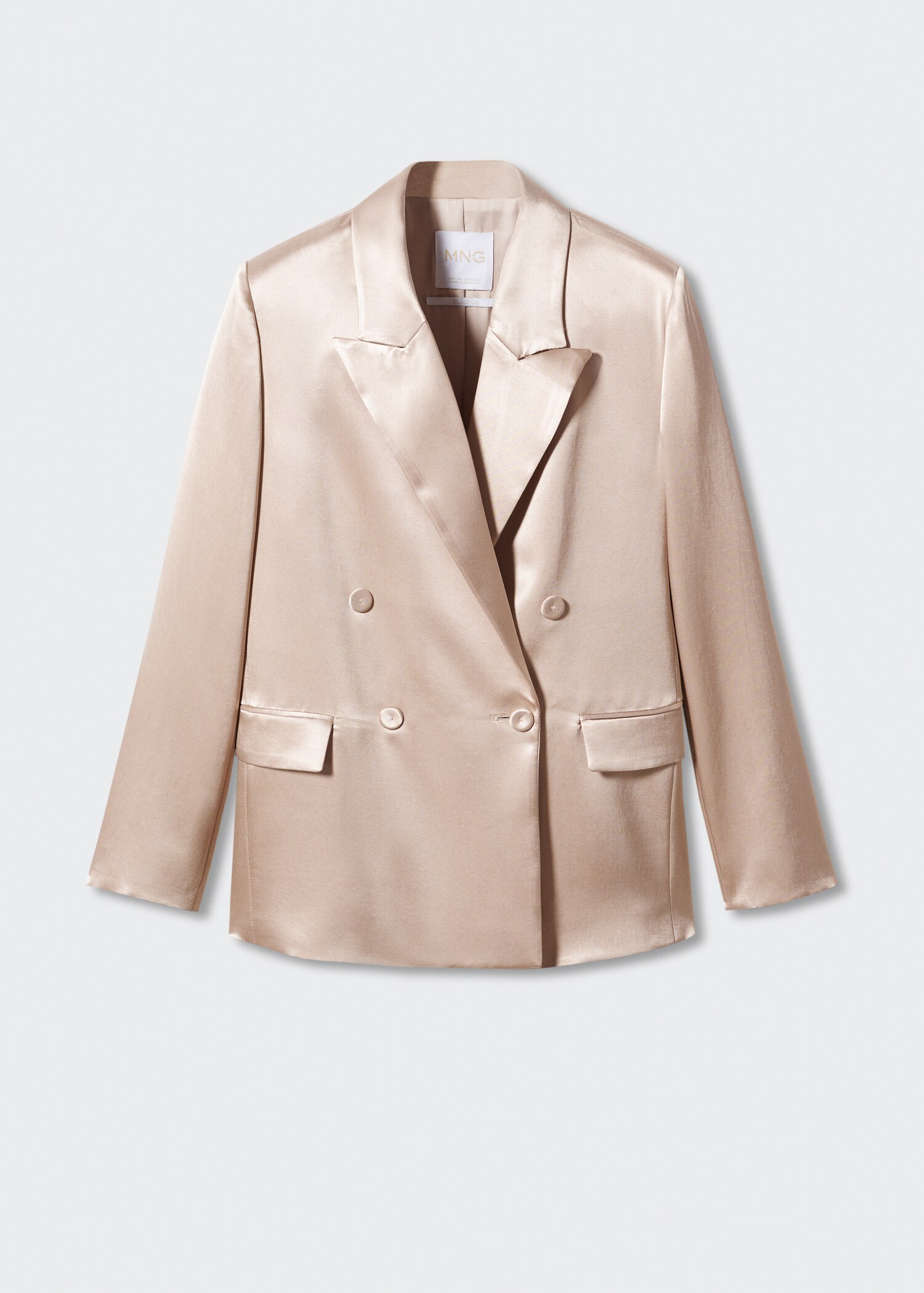 Satin-finish blazer - Article without model