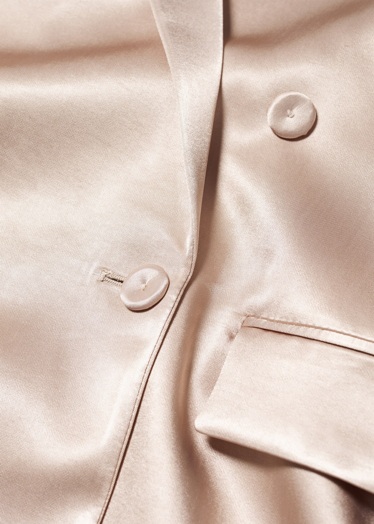 Satin-finish blazer - Details of the article 8