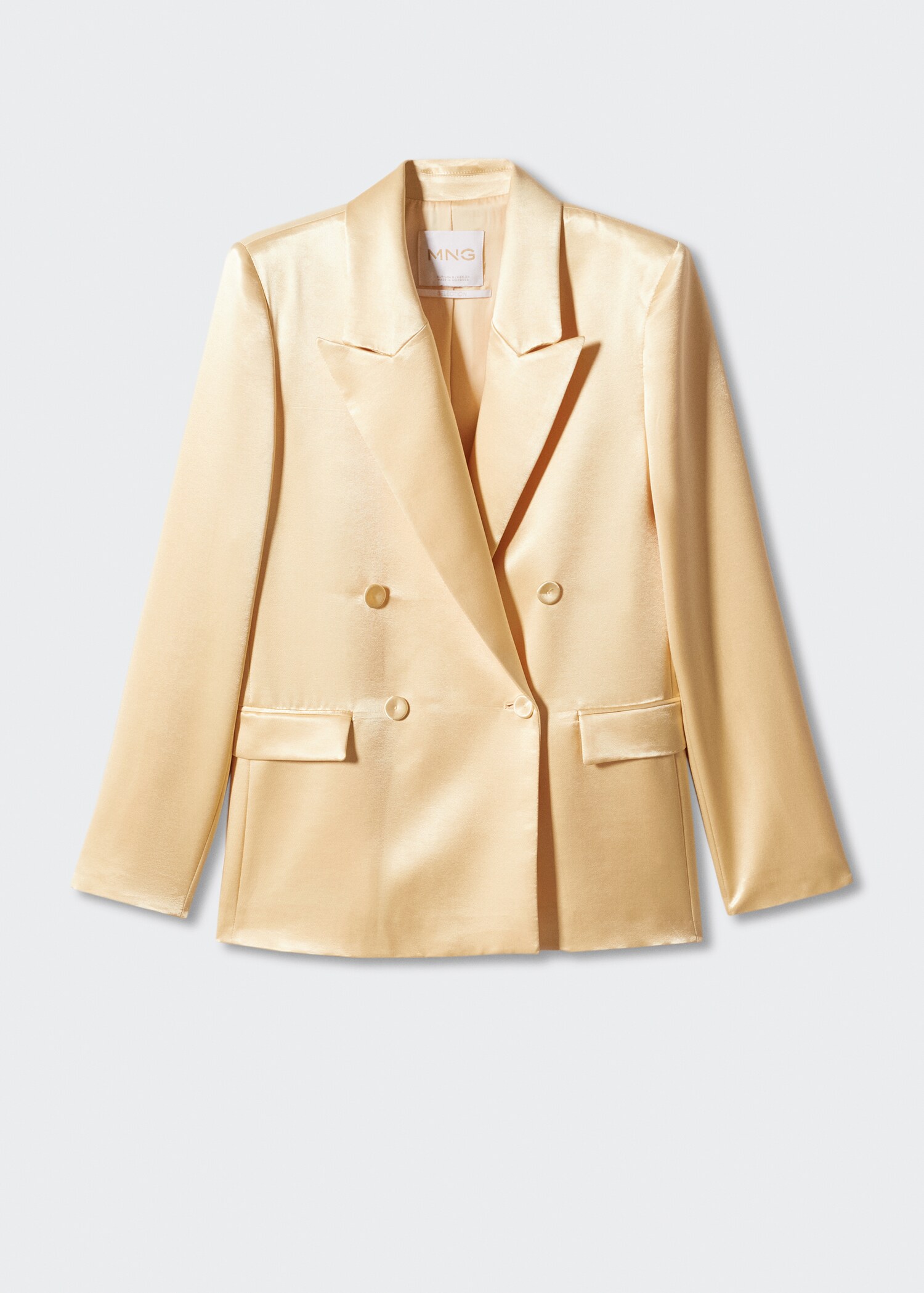 Satin-finish blazer - Article without model