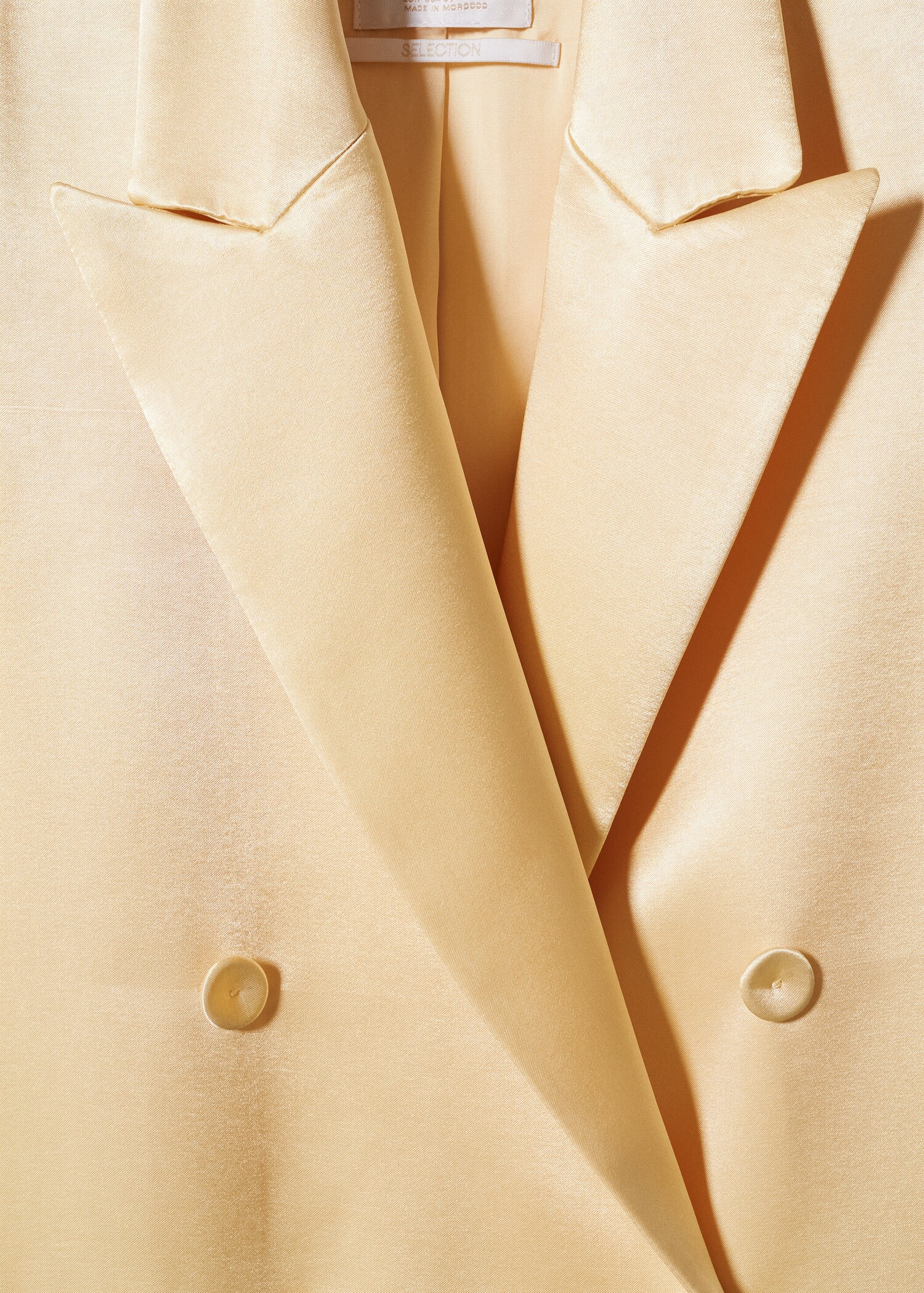 Satin-finish blazer - Details of the article 8