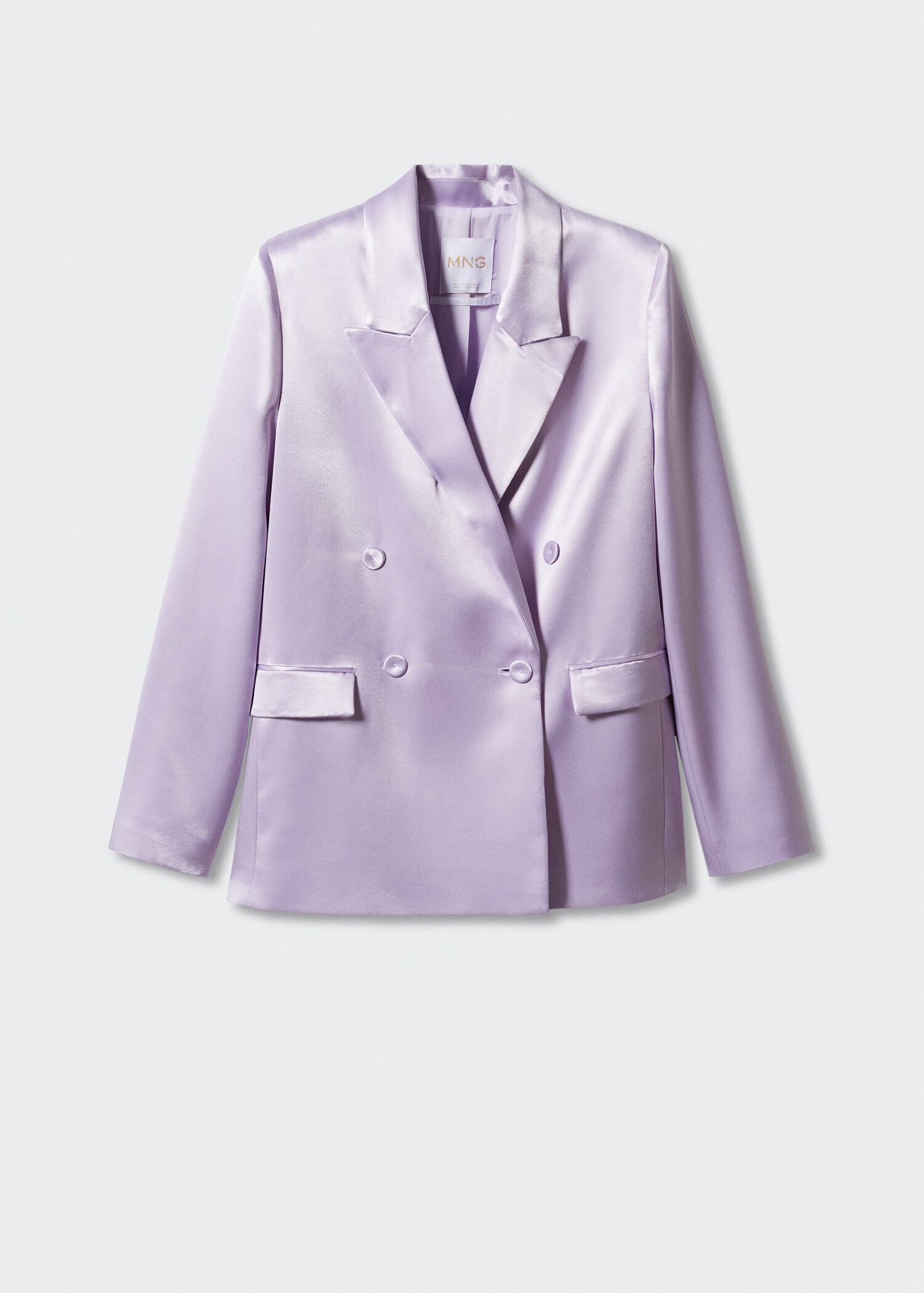 Satin-finish blazer - Article without model