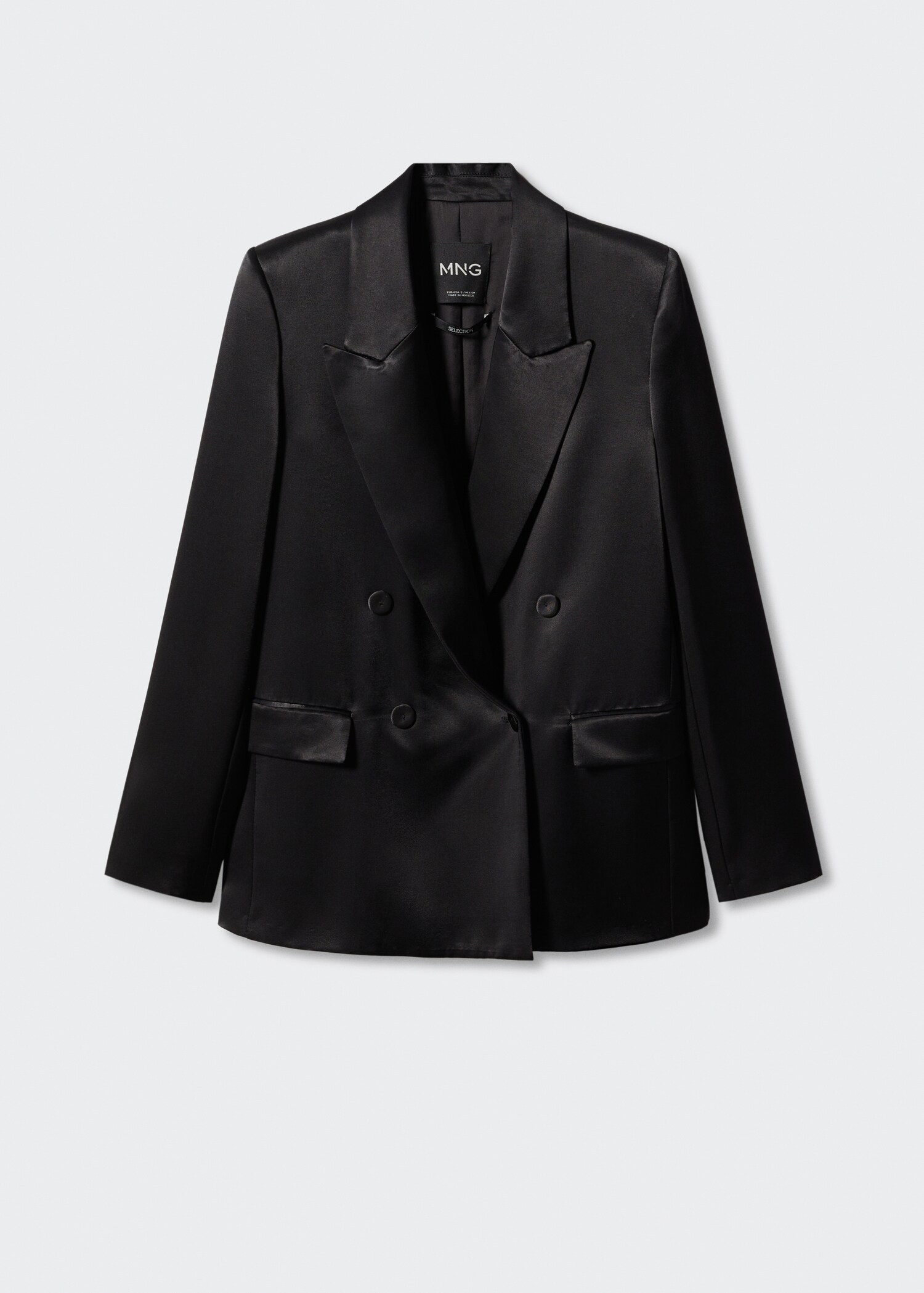 Satin-finish blazer - Article without model
