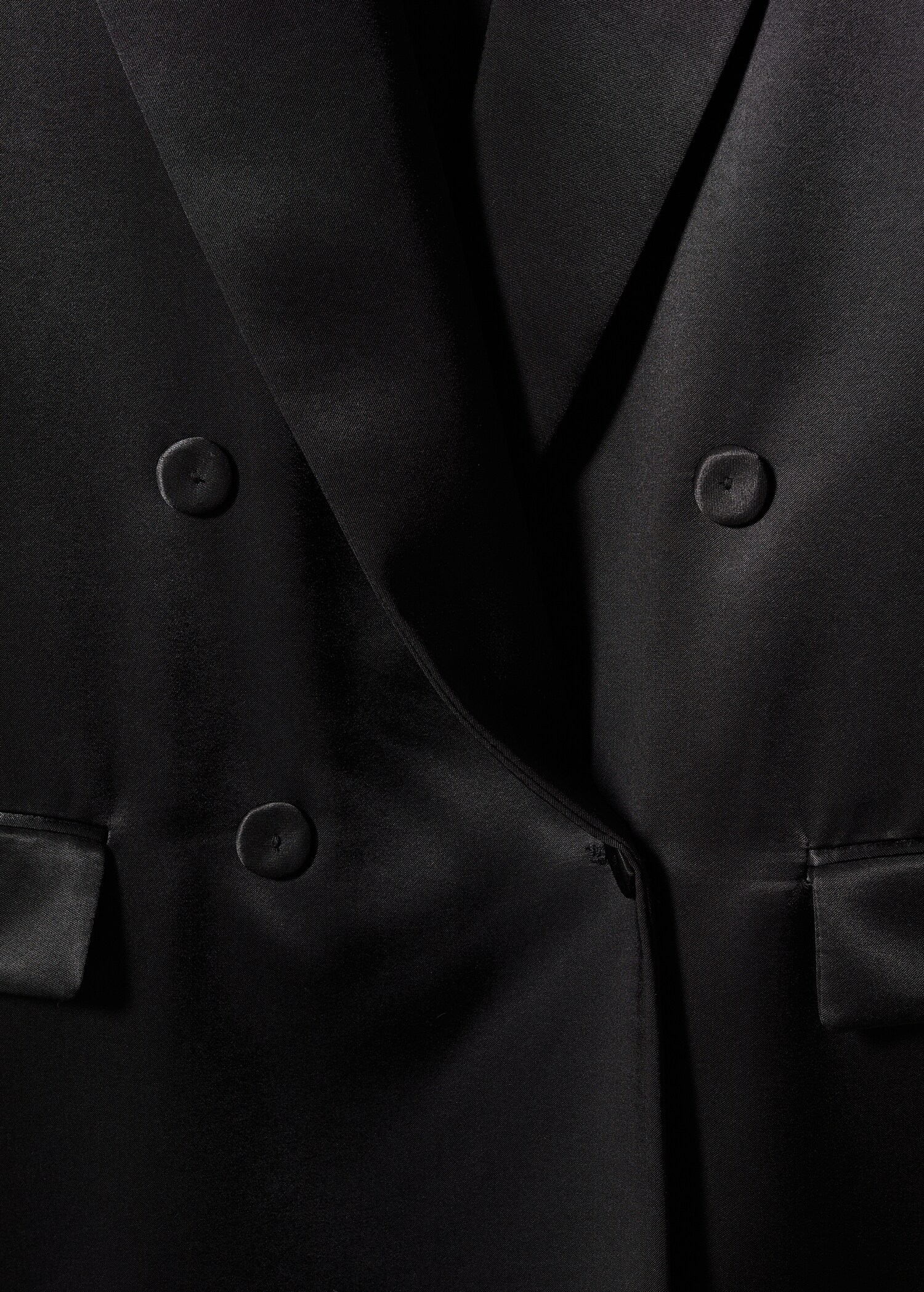 Satin-finish blazer - Details of the article 8
