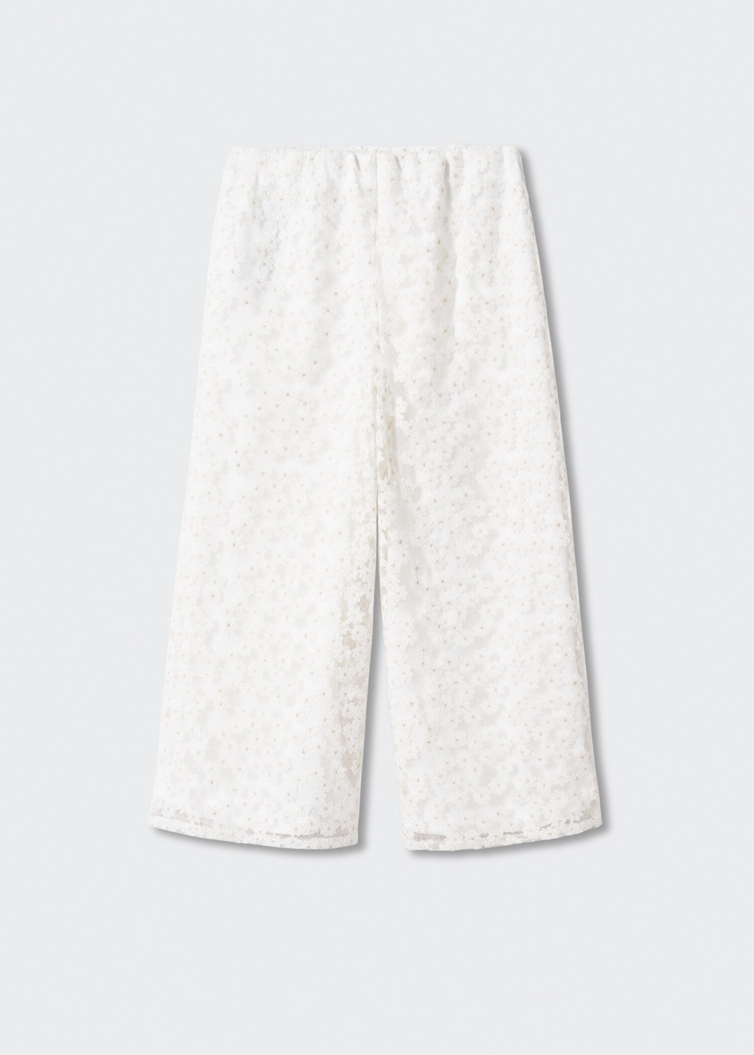 Culotte-Hose mit Blumenstickerei - Artikel ohne Model
