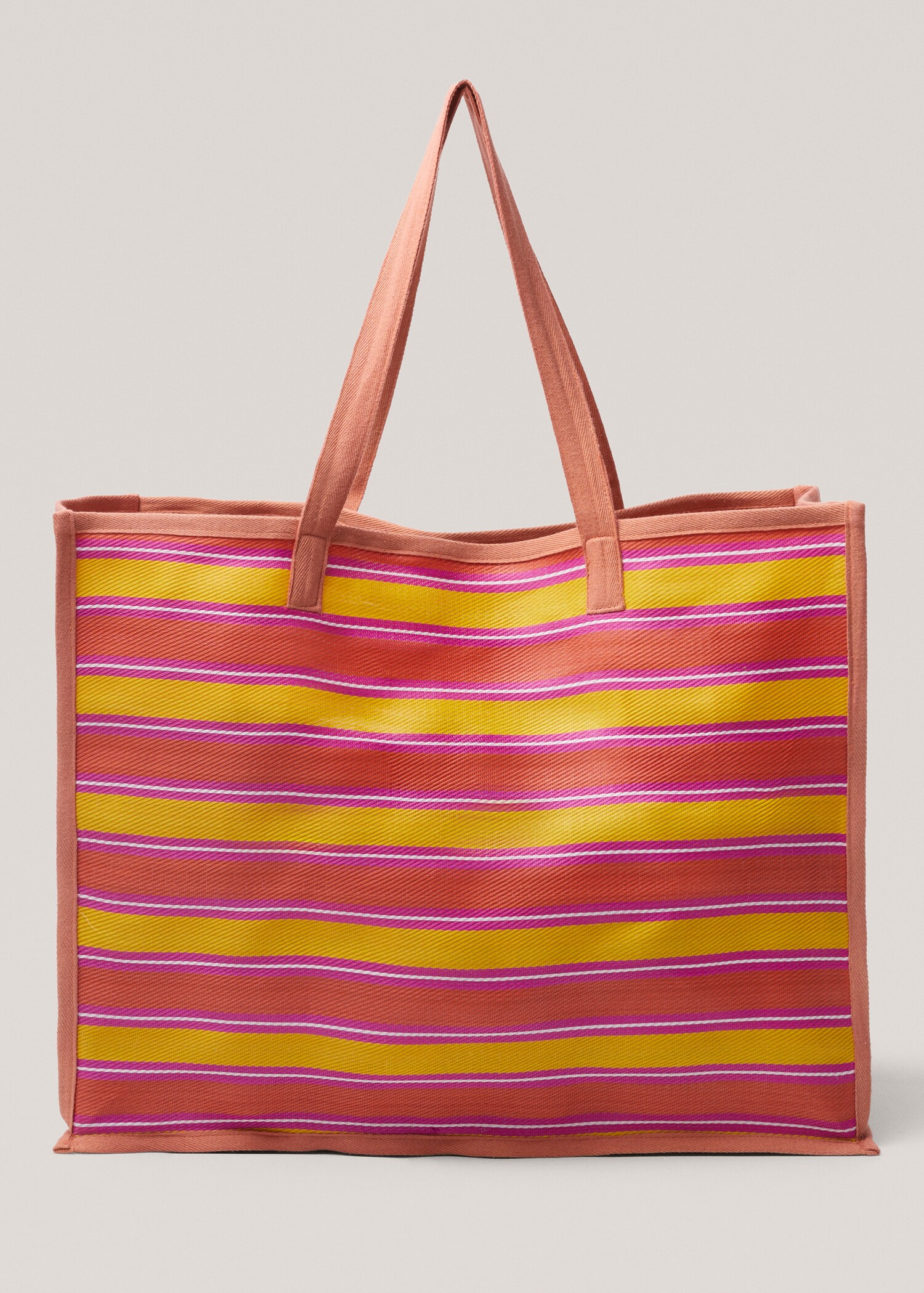 Striped waterproof totebag - Article without model