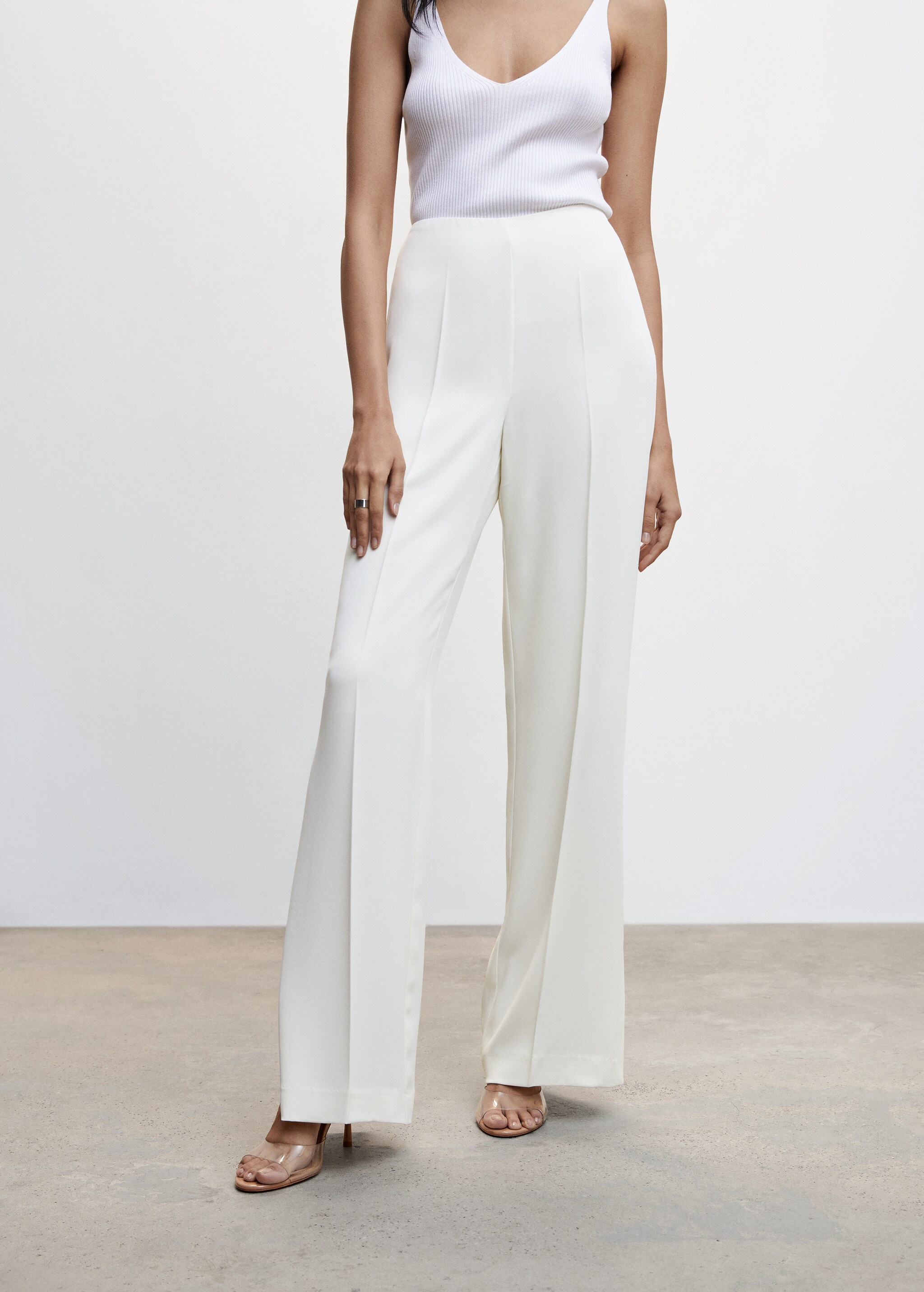 Palazzo trousers with openings - Details of the article 6