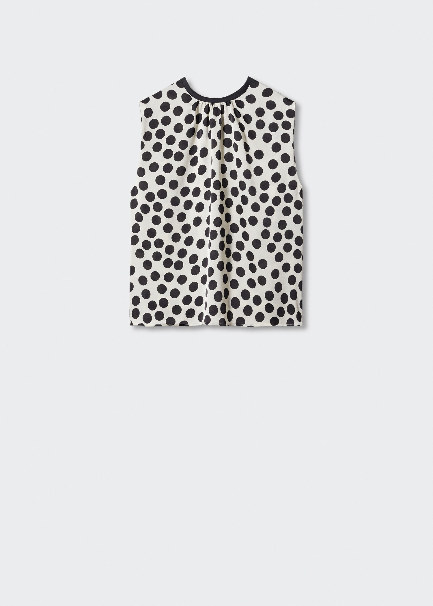 Blusa estampado lunares - Artículo sin modelo